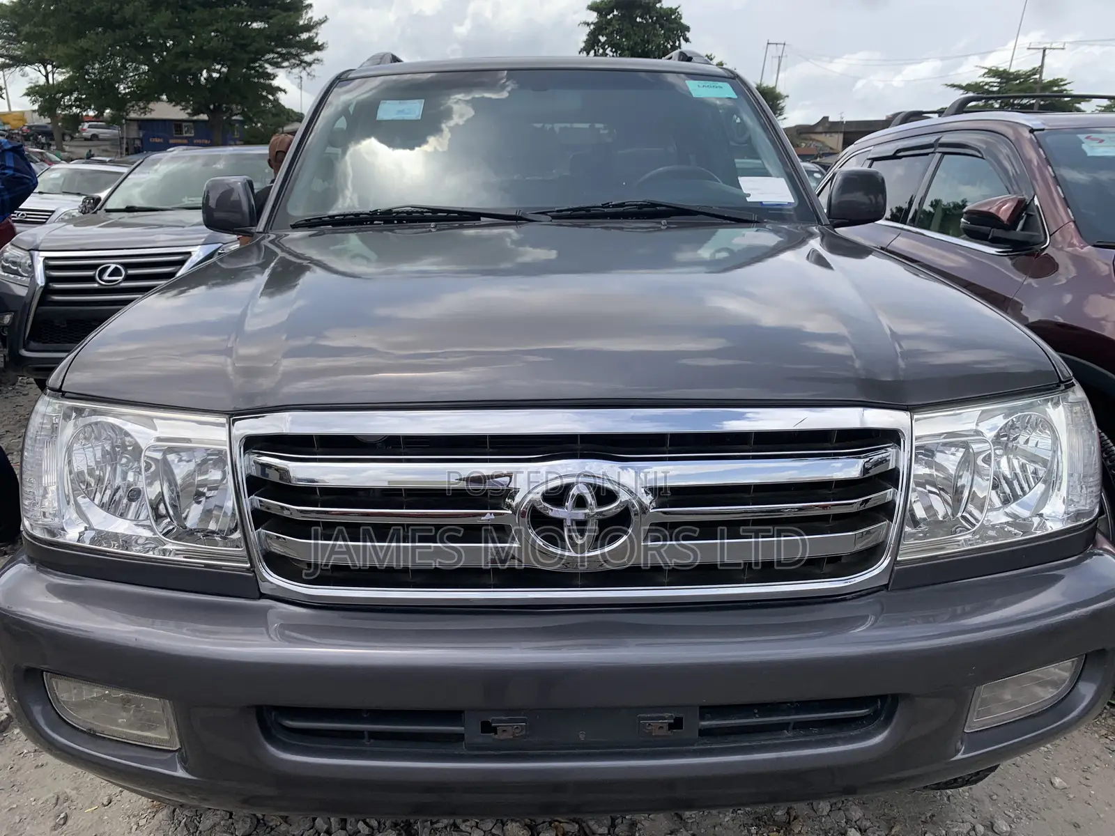 Toyota Land Cruiser 2007 Gray