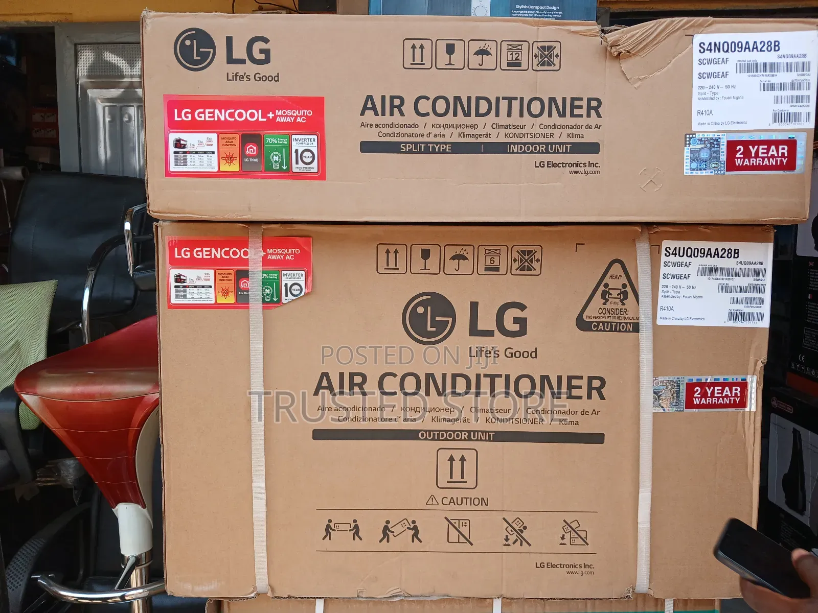 Lg 1hp Gencool Dual Inverter Ac