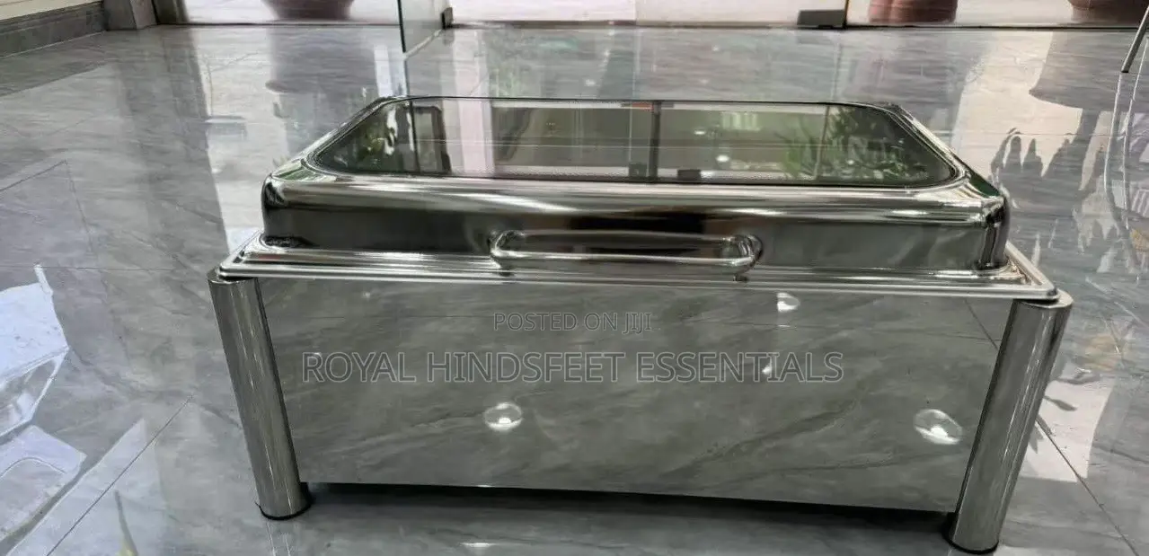Top Notch Luxury Silver Chaffing Dish Double Pan