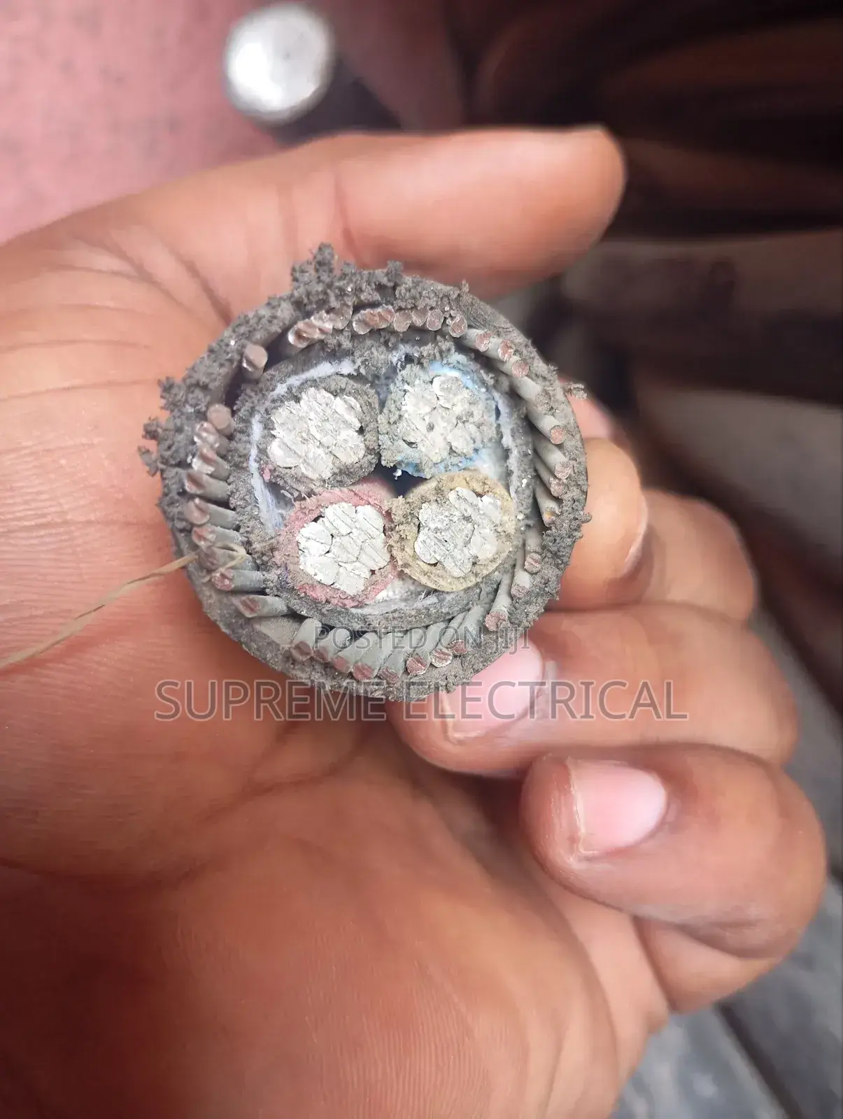 Aluminium Armoured Cables 35mmx4c