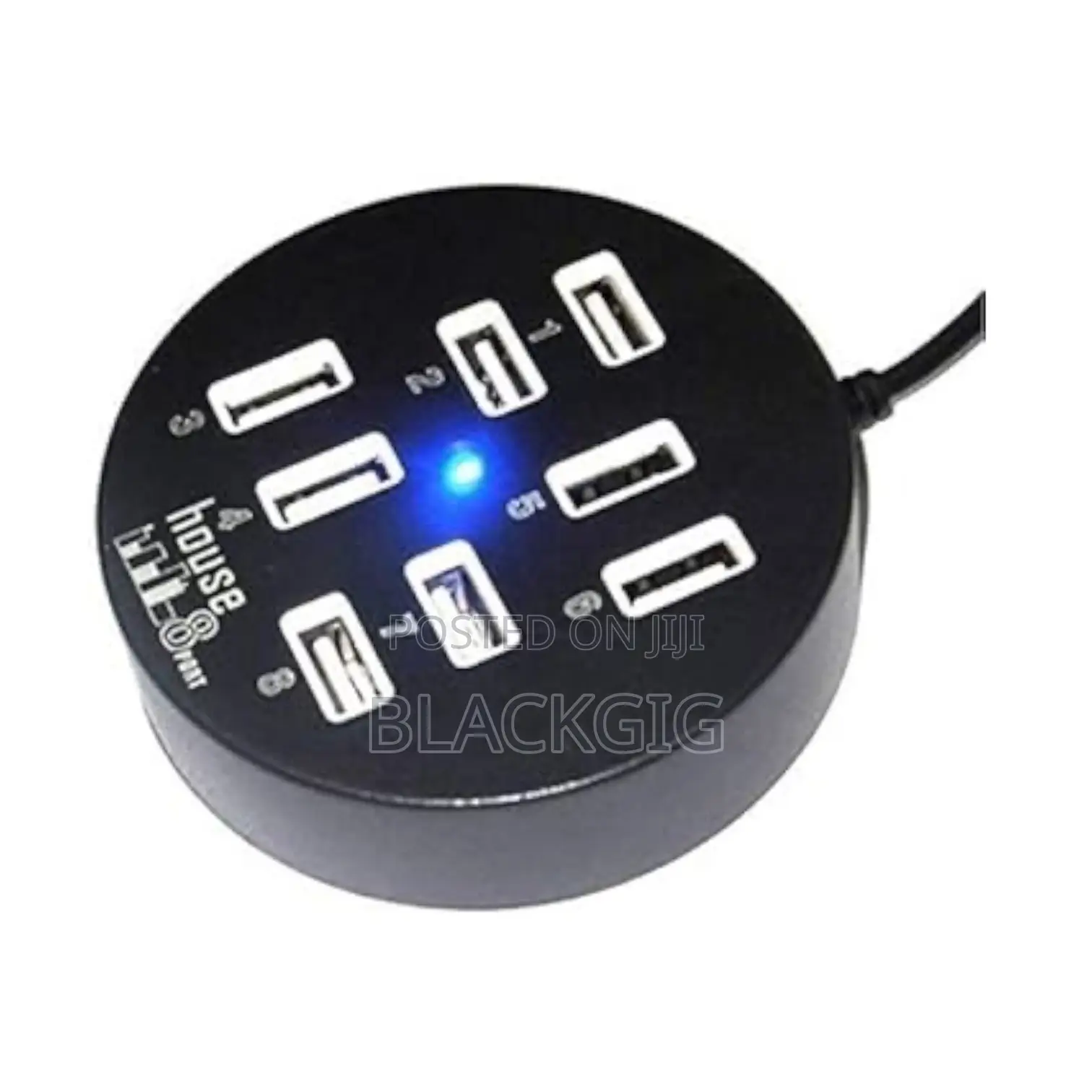 8port Usb Hub 2.0 High Speed Transfer Multi 8 In1 Usb