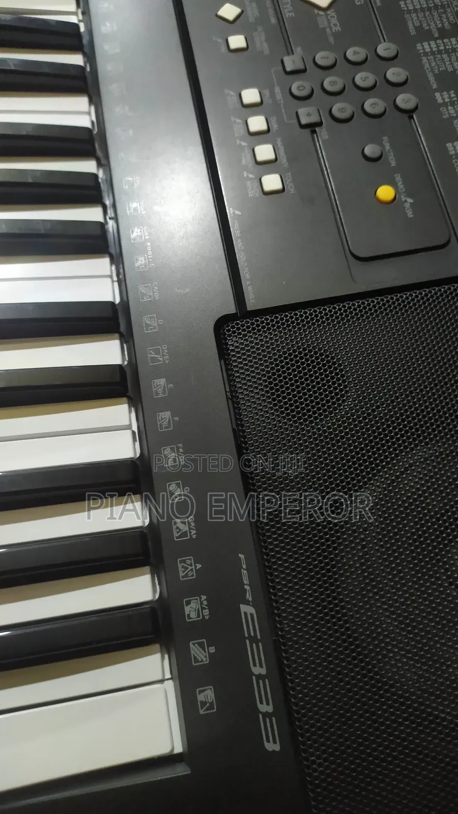 Yamaha E333 Digital Piano