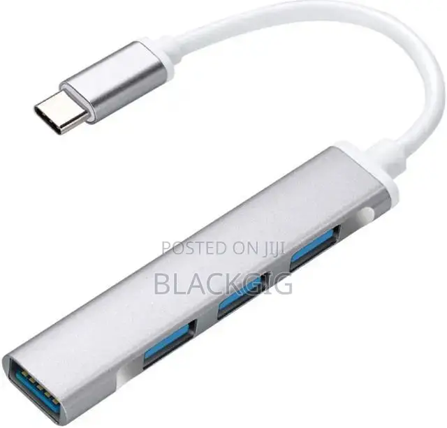 Typec 4 Port Usb Hub 3.0 High Speed Transfer Type C to Usb Converter