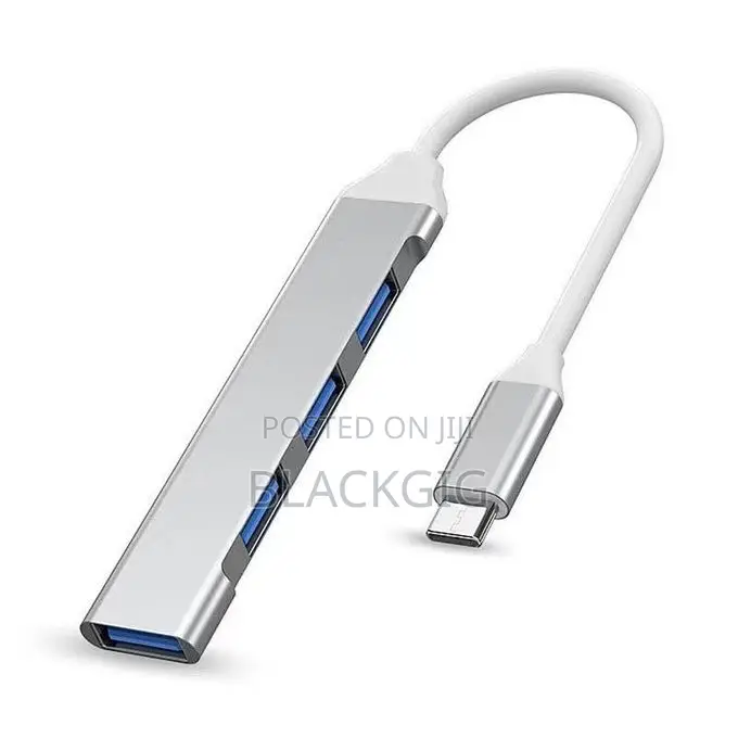 Typec 4 Port Usb Hub 3.0 High Speed Transfer Type C to Usb Converter