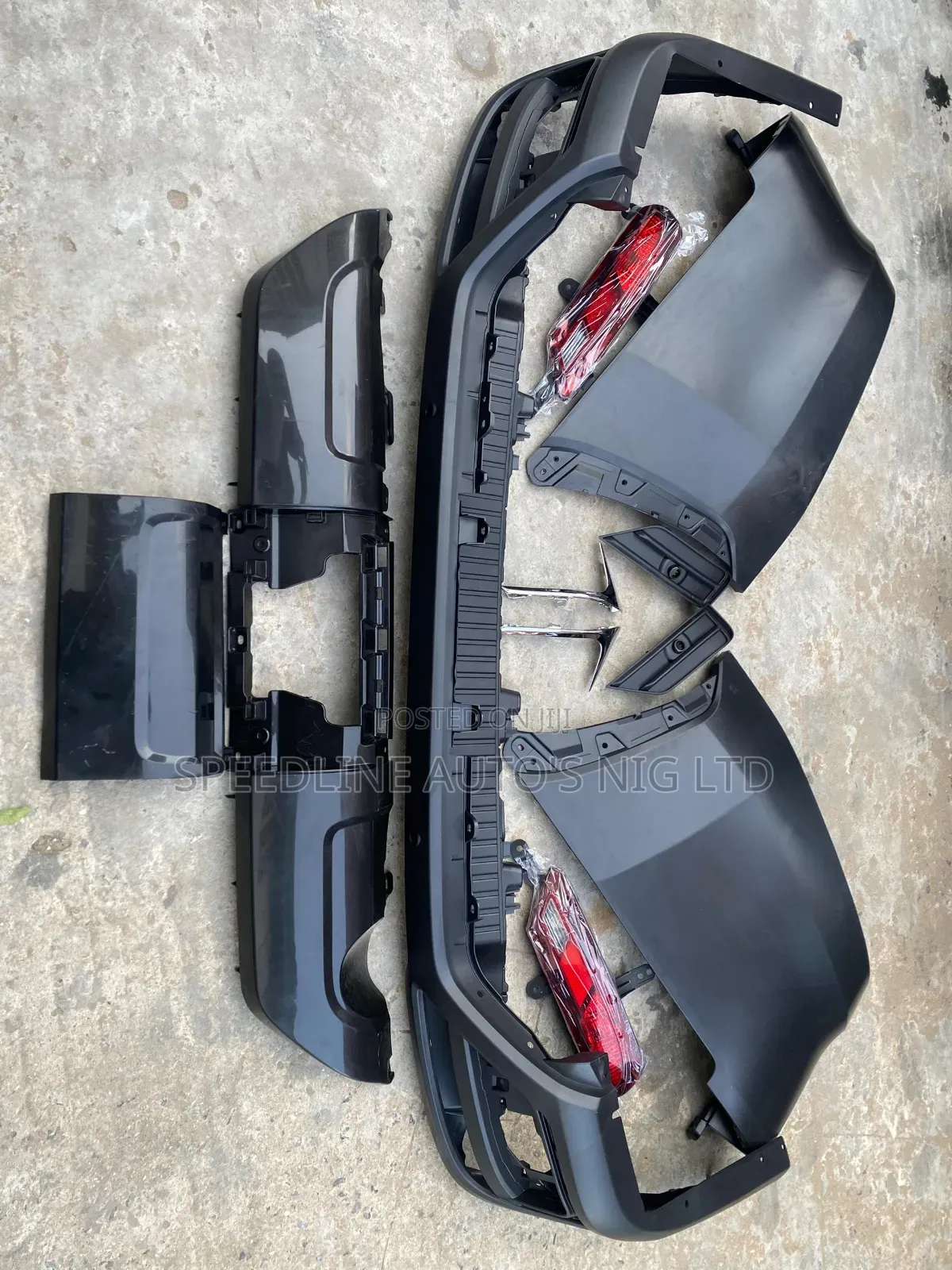 Complete Back Bumper Lexus Lx600 2023 to 2035