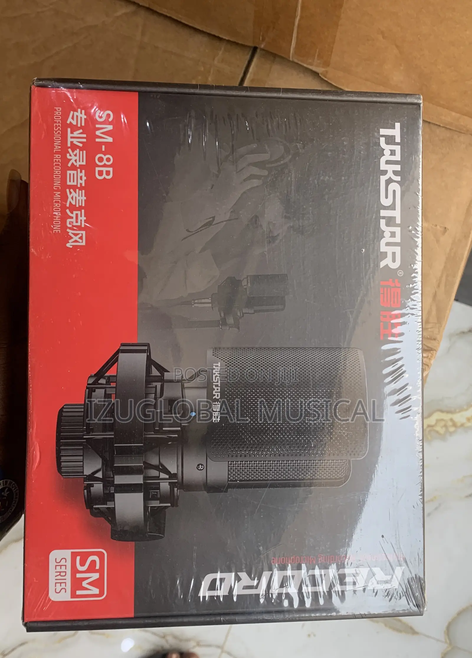 Takstar Sm-8b Black Studio Recording Mic