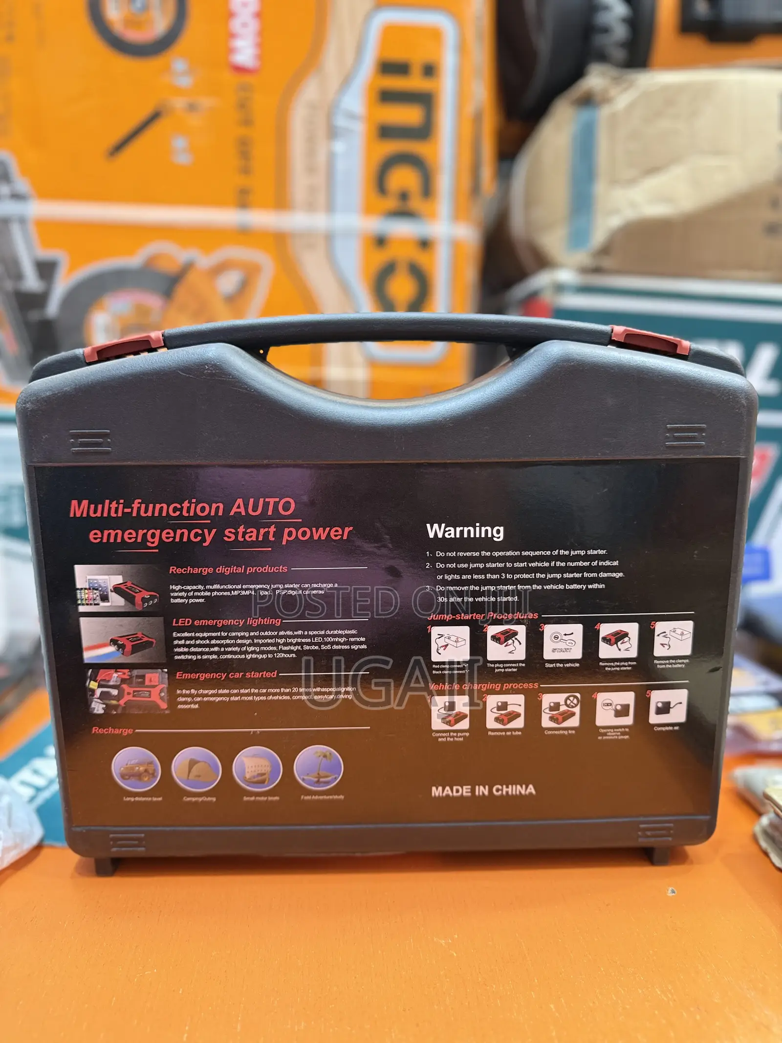 High Power Multifunction Jump Starter