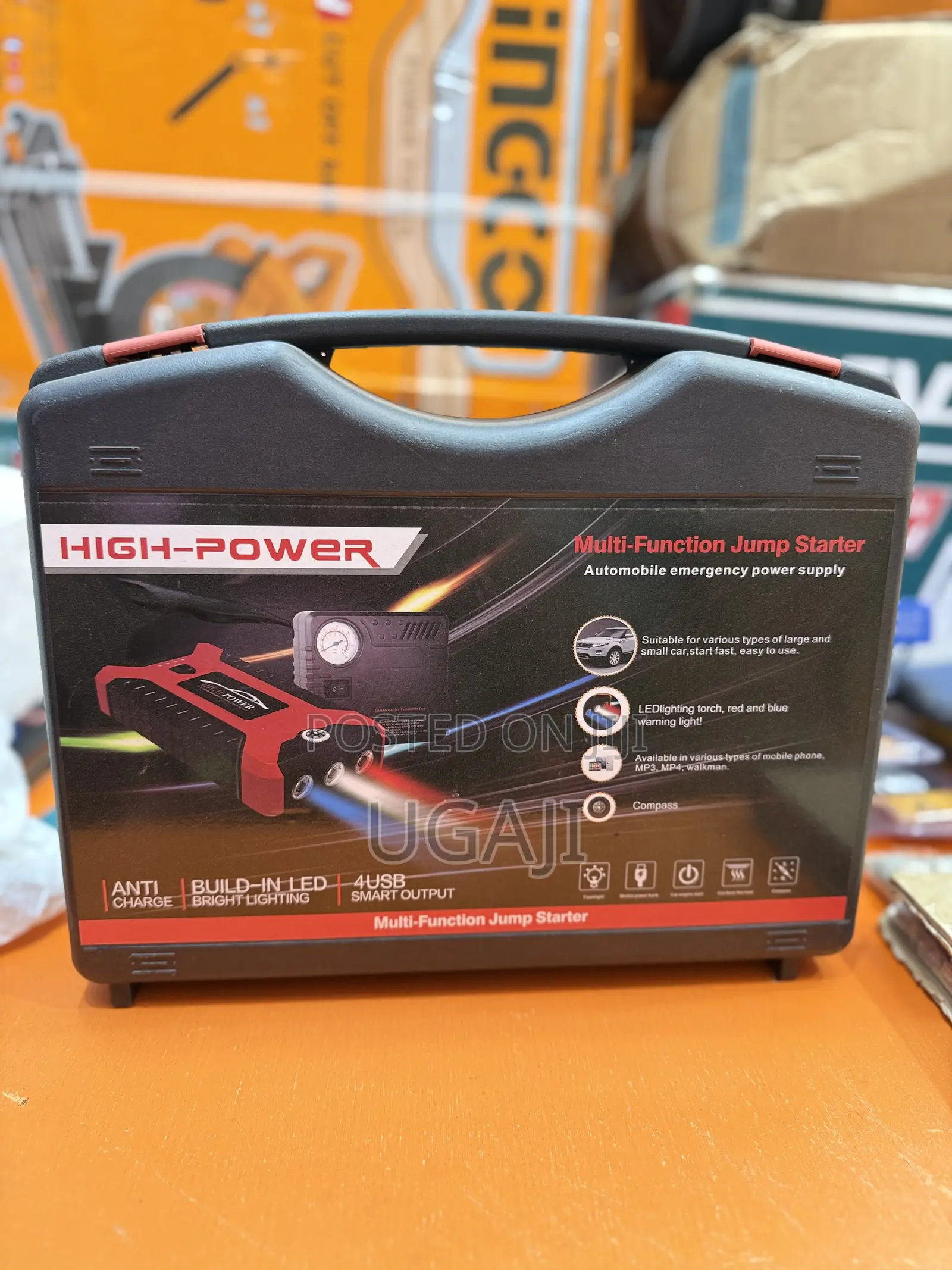 High Power Multifunction Jump Starter