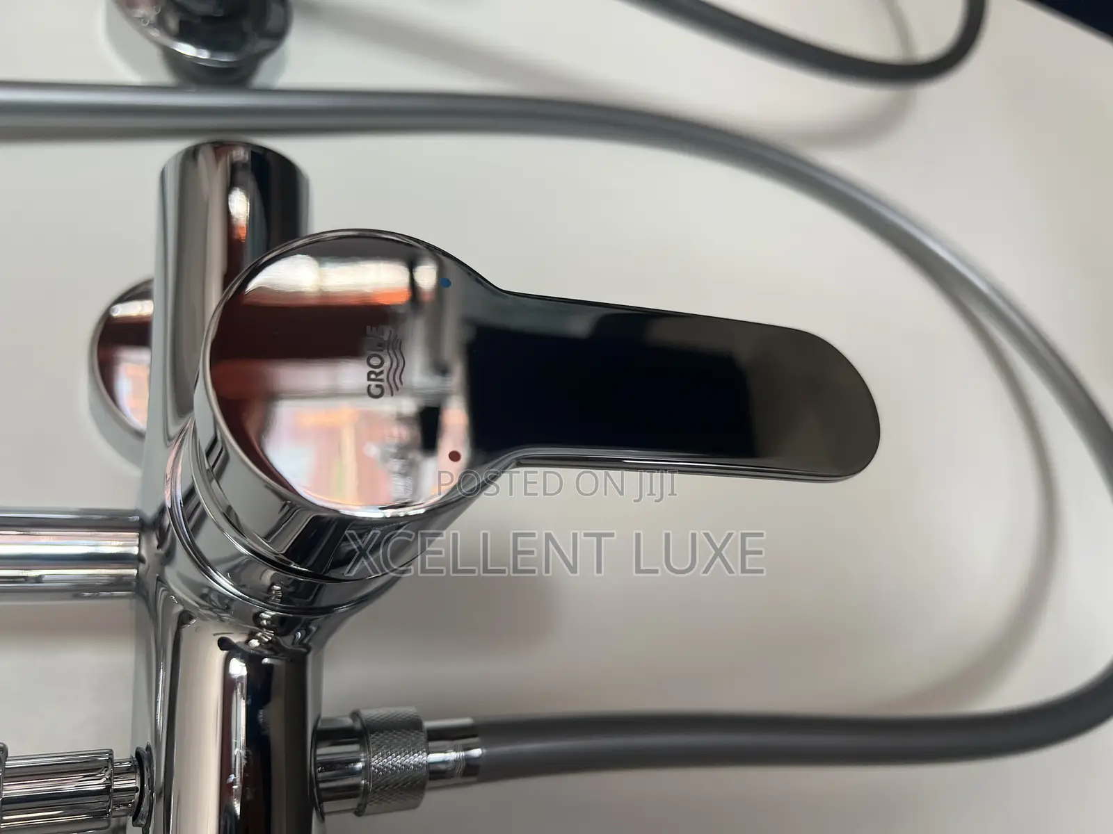 Grohe Chrome Shower Mixer Set. Made in Germany