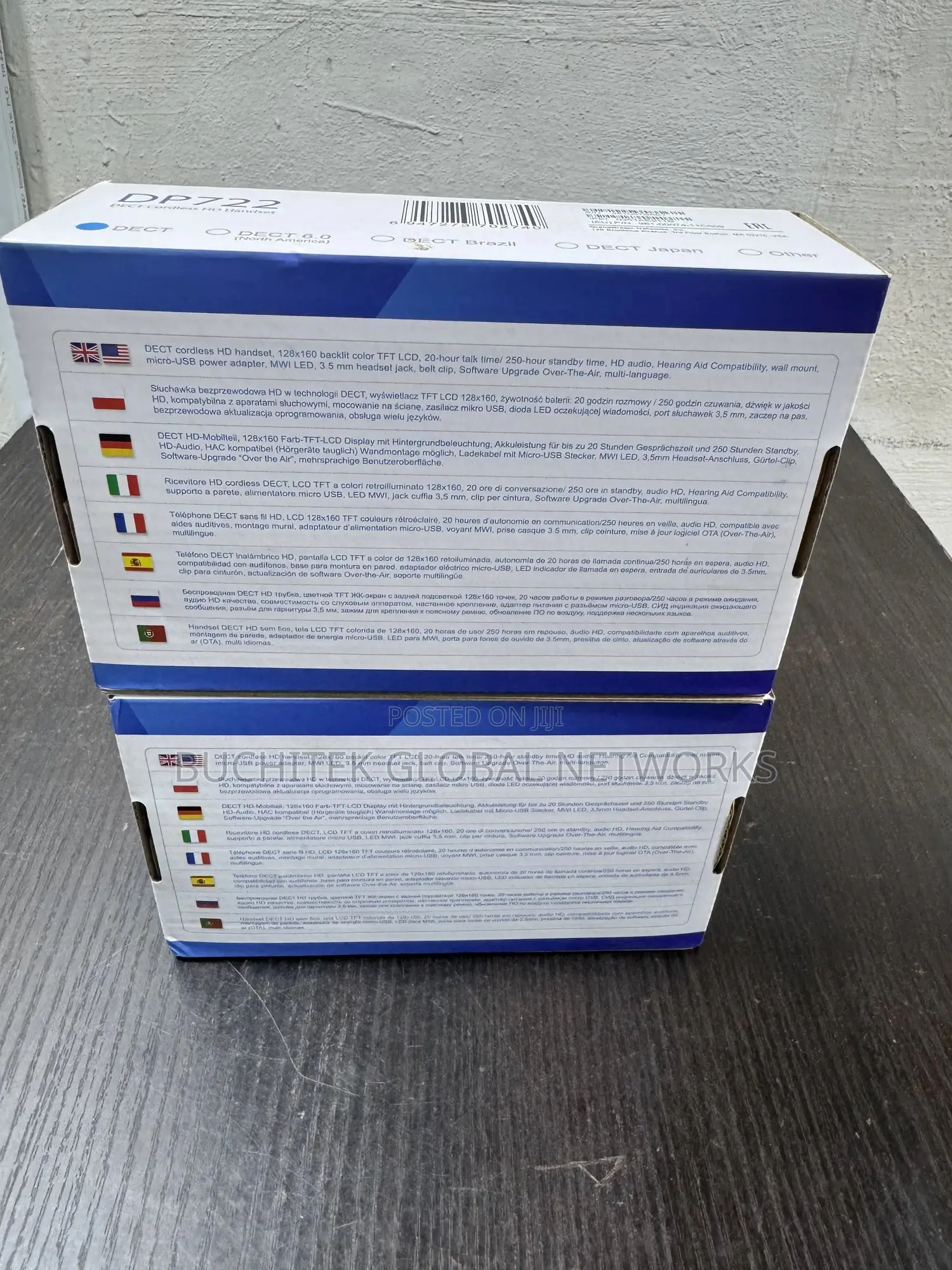 Grandstream Dp722 Dect Cordless Hd Ip Phone