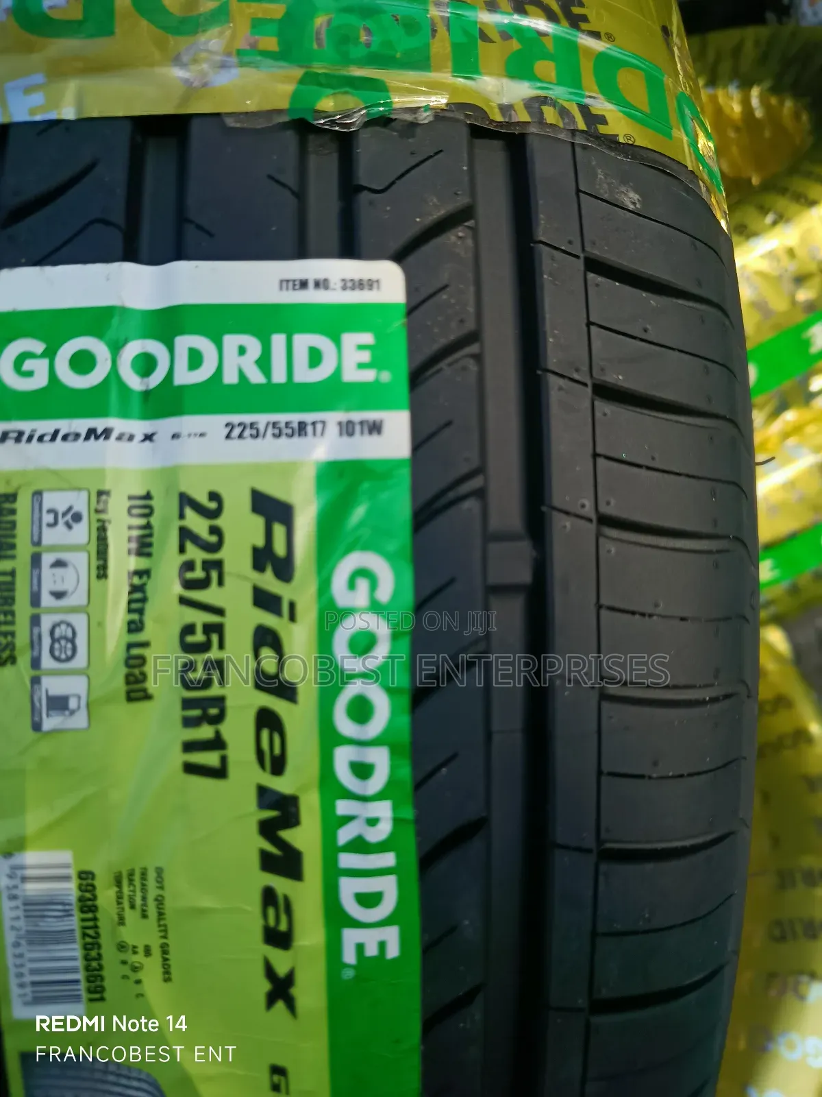 225/55r17 Goodride Tire