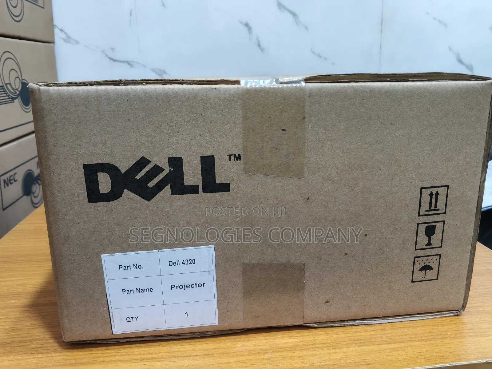 Dell 4320 4300 Lumens Wxga DLP 3d Ready Projector