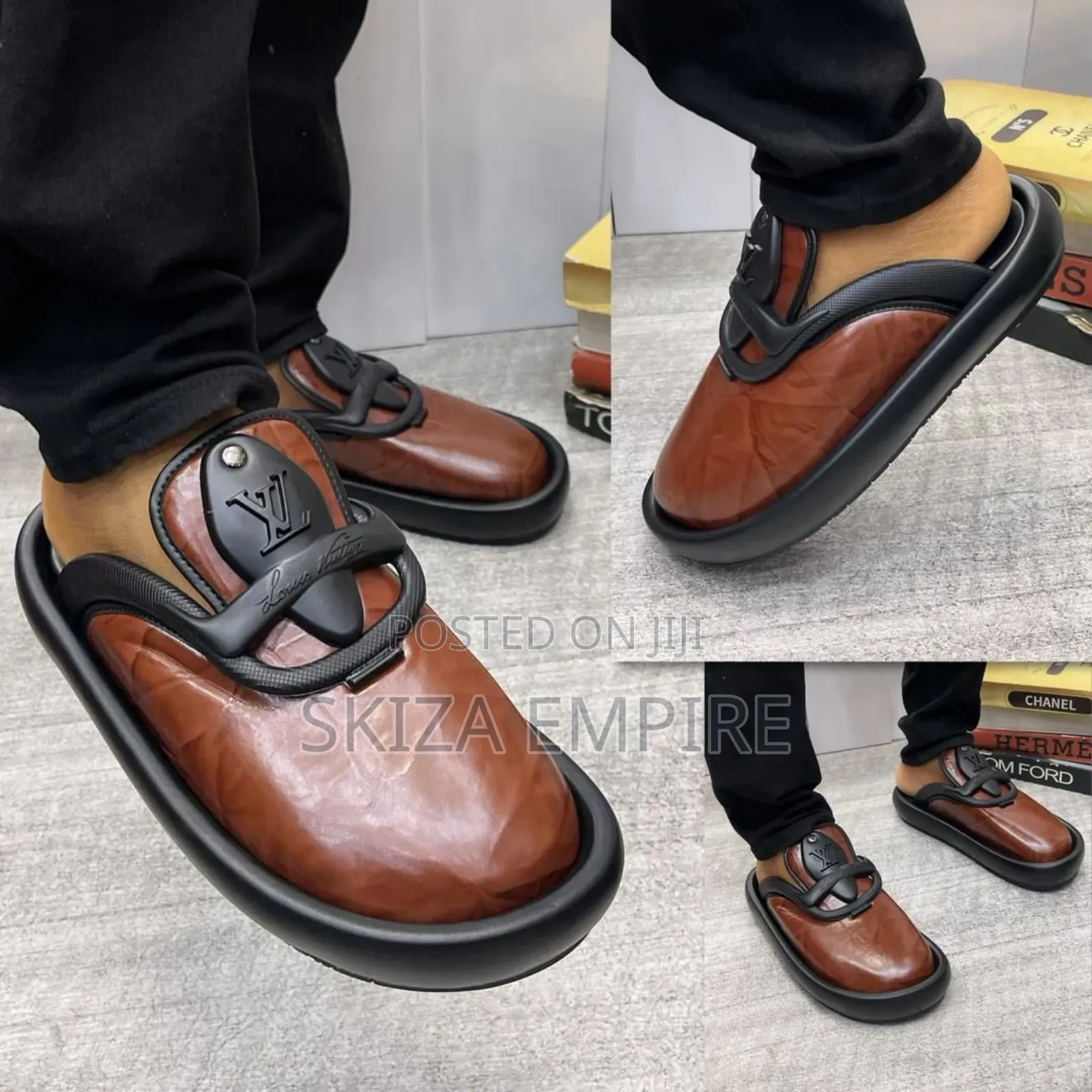 Louis Vuitton Men's Slippers,