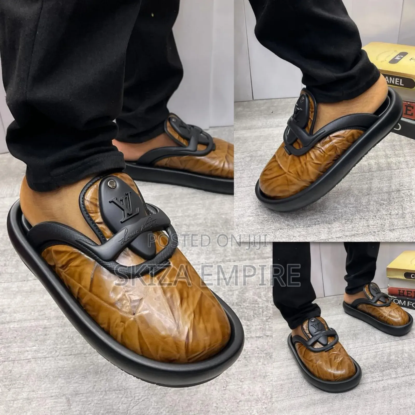 Louis Vuitton Men's Slippers,