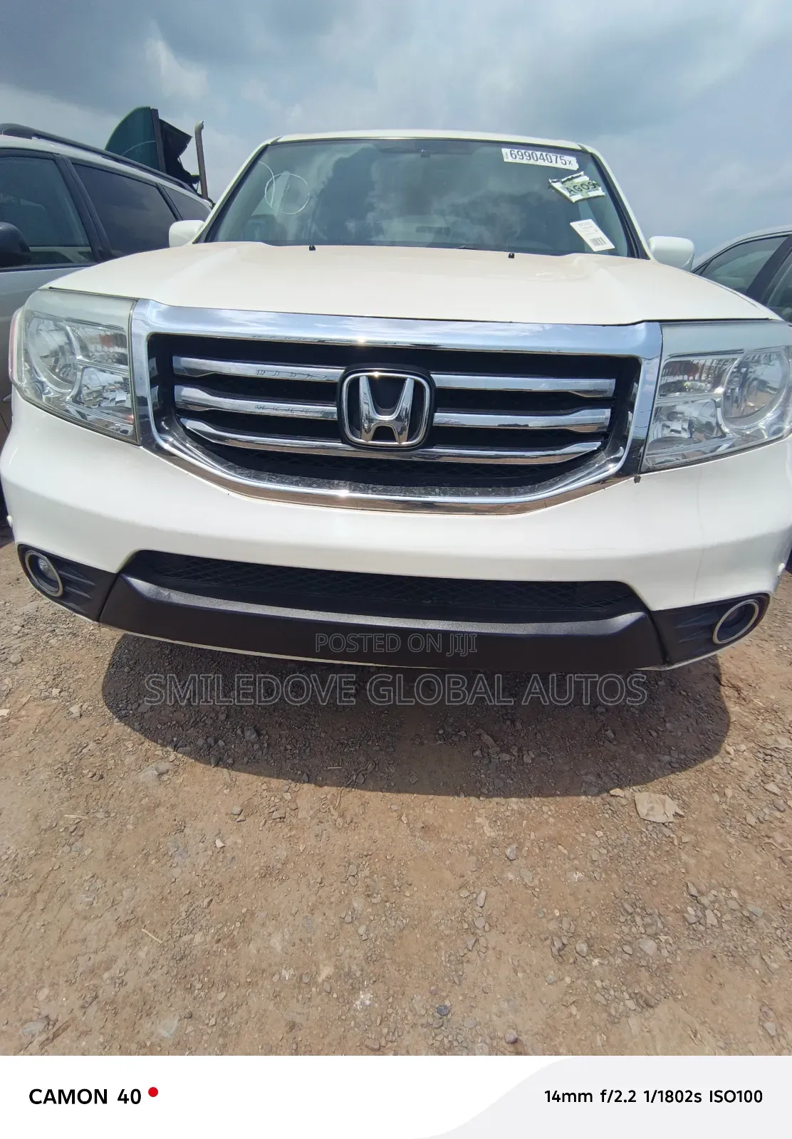 Honda Pilot Touring w/RES/Navi 4WD (3.5L 6cyl 5A) 2013 White