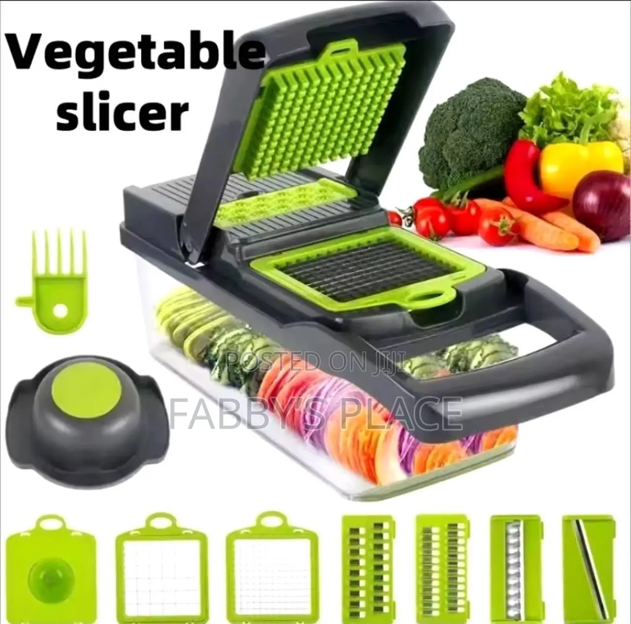 Multifunctional Manual Vegetable Cutter | Food Chopper | Onion Cutter