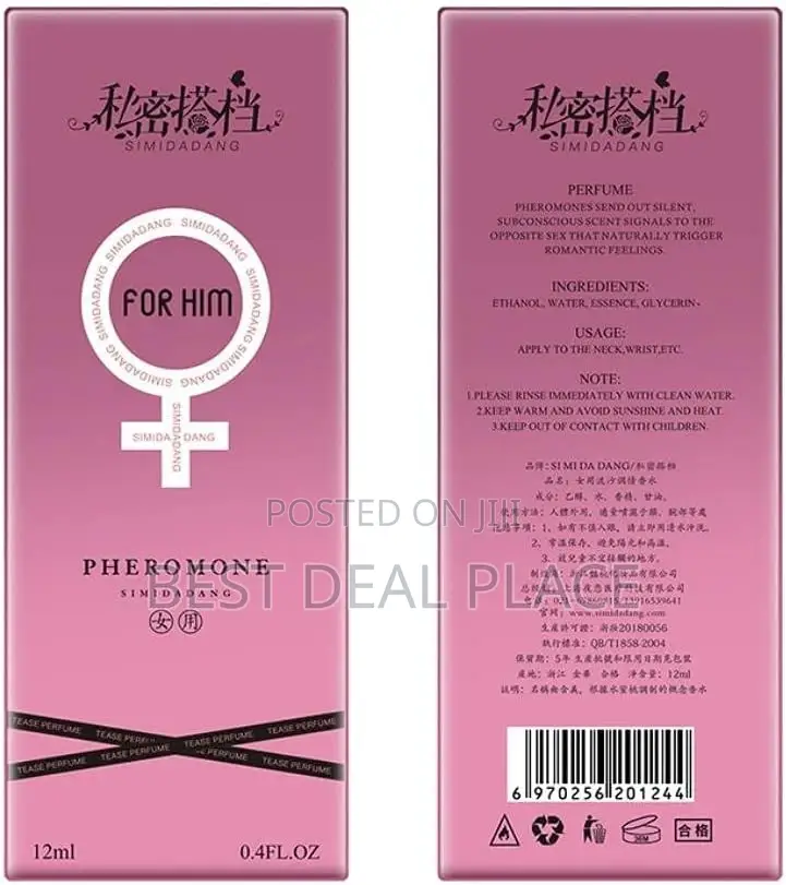 Women Pheromone Sexual Aphrodisiac Perfume to Attract Men Instantly
