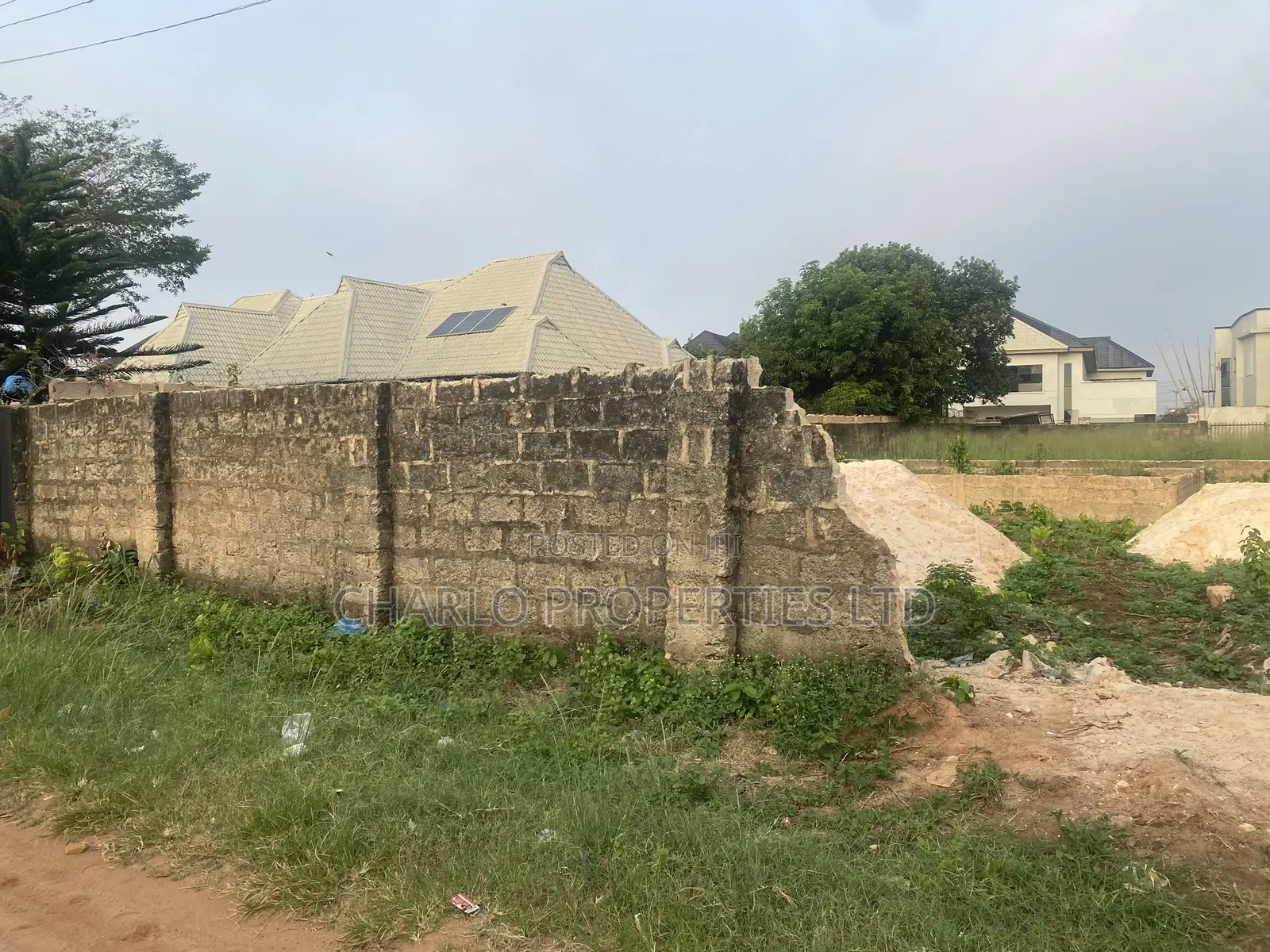 Genuine 80ft by 105ft With C of O by Winners Chapel at Sapele Road