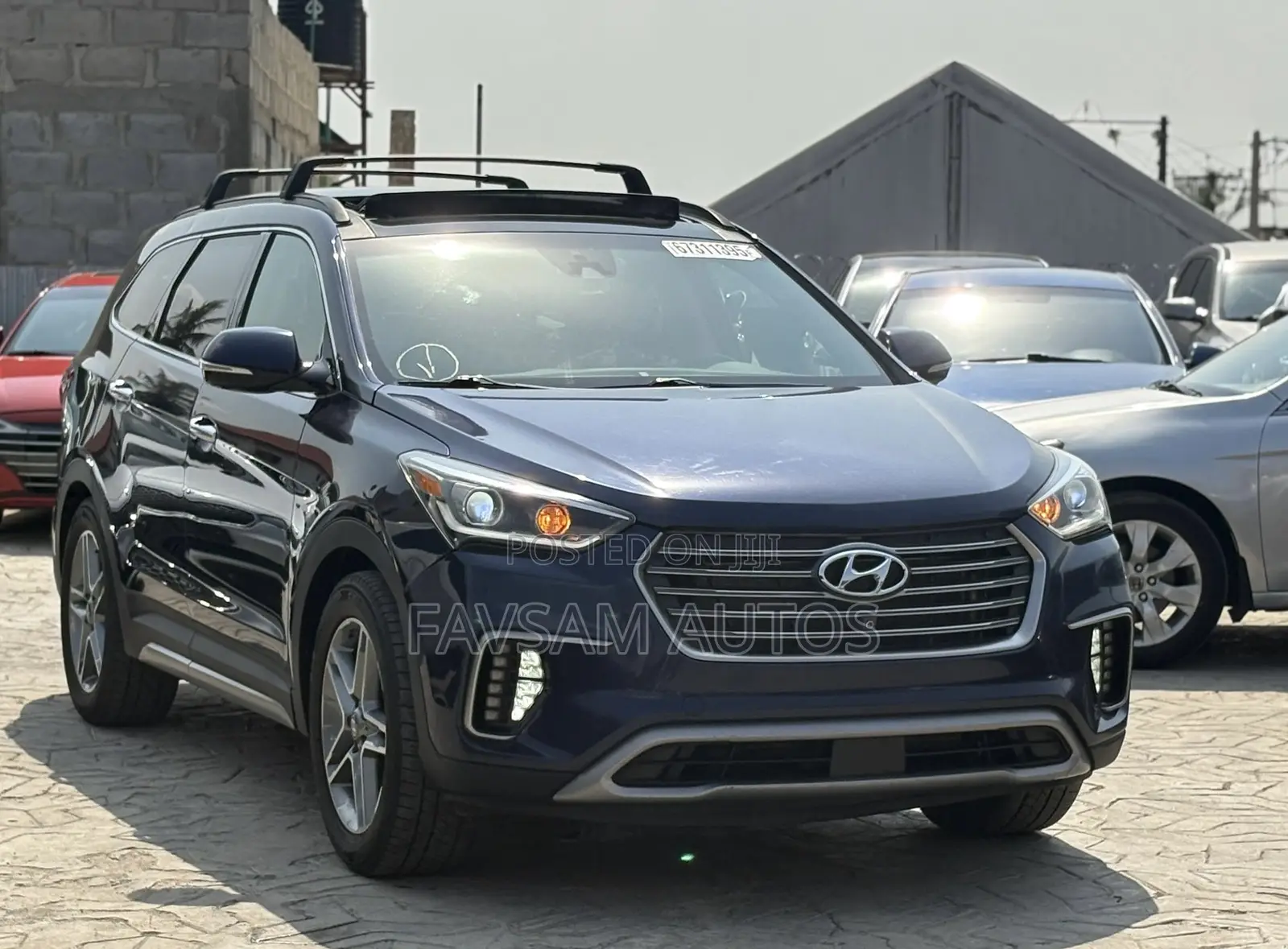 Hyundai Santa Fe Limited Ultimate AWD 2017 Blue