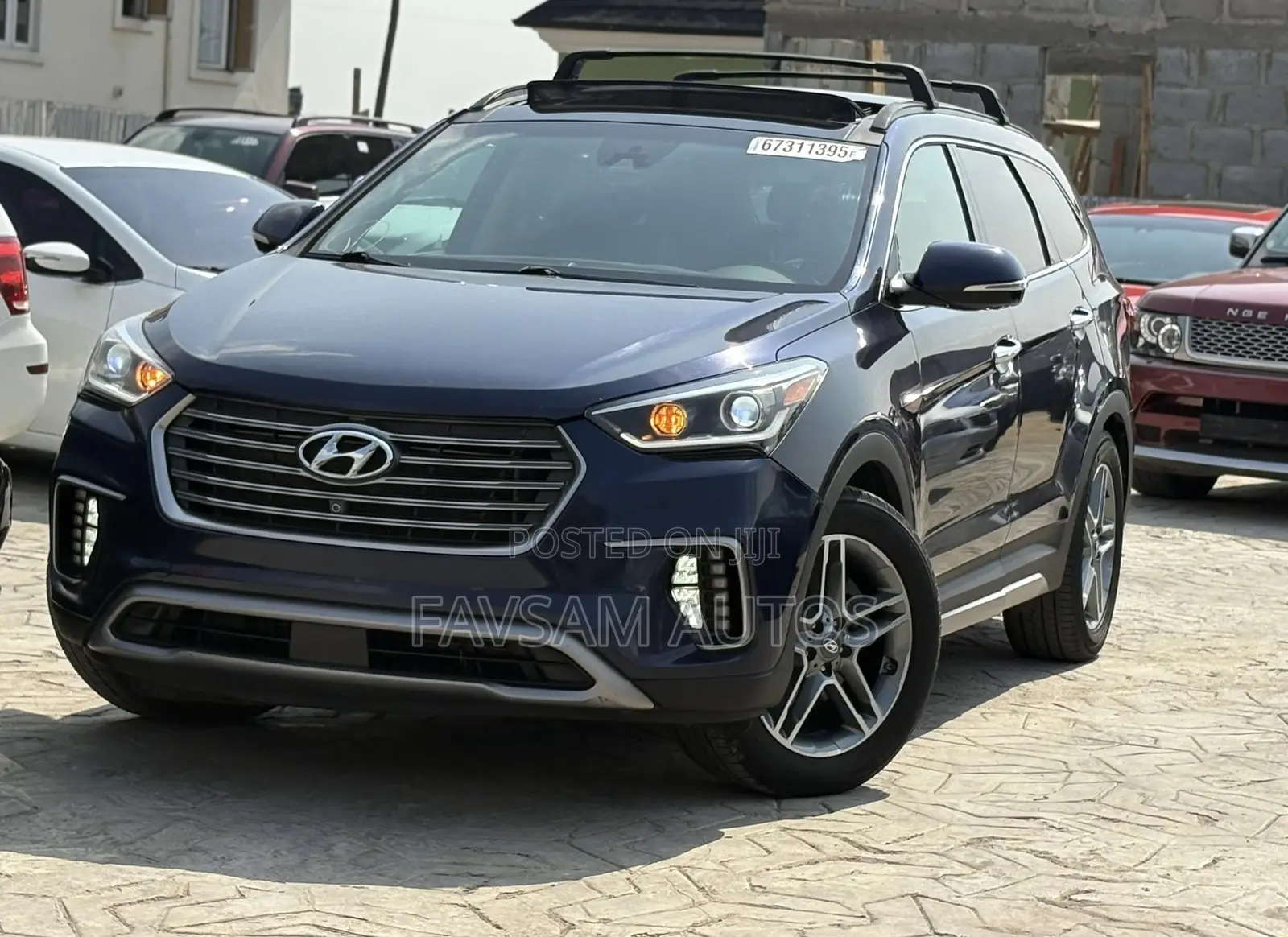 Hyundai Santa Fe Limited Ultimate AWD 2017 Blue