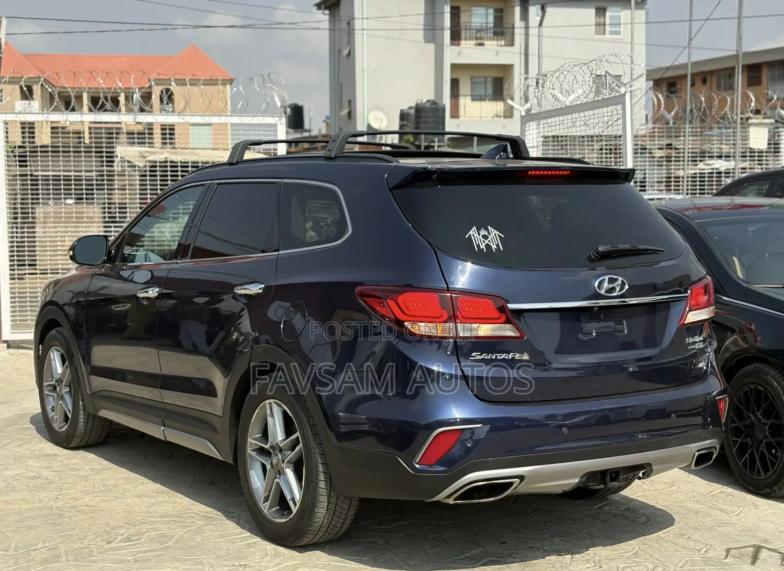 Hyundai Santa Fe Limited Ultimate AWD 2017 Blue