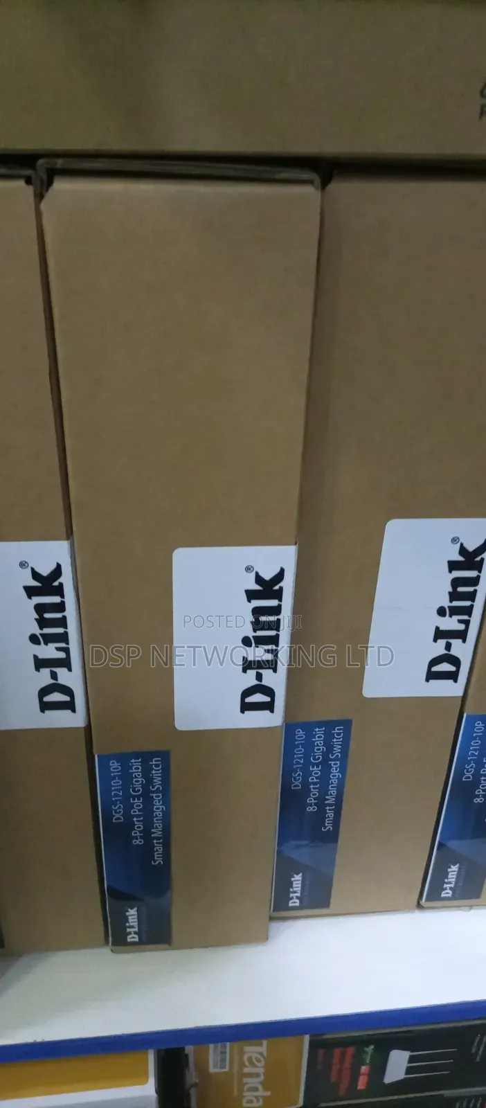 D-Link DGS-1210-10p 10-Port Gigabit Poe Smart Managed Switch