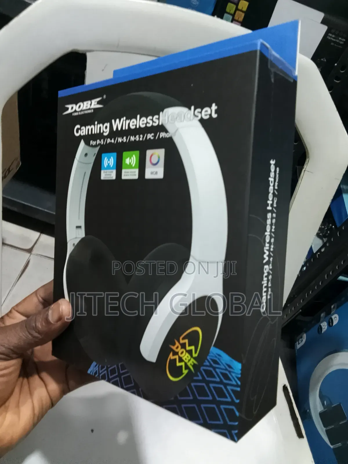 Dobe Gaming Wireless Headset for P5/P4/N-S/N-S2/Pc/Phone