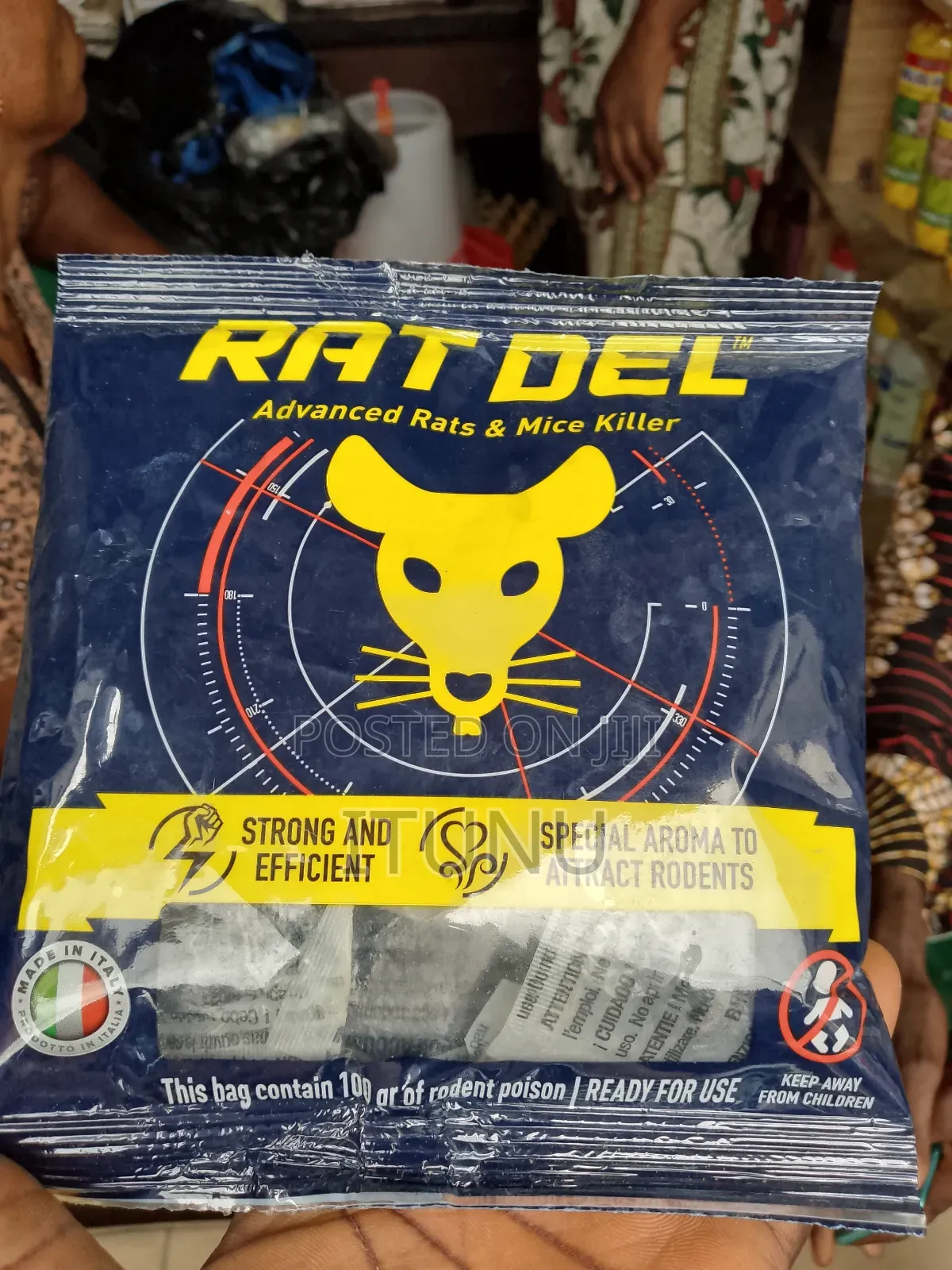 Ratdel Effective Rat Killer 100g