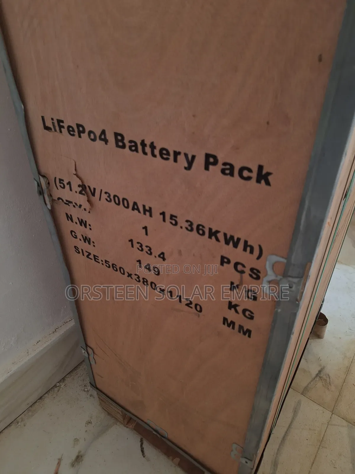 Sunfit 51.2v/300ah 15.36kwh Lithium Battery