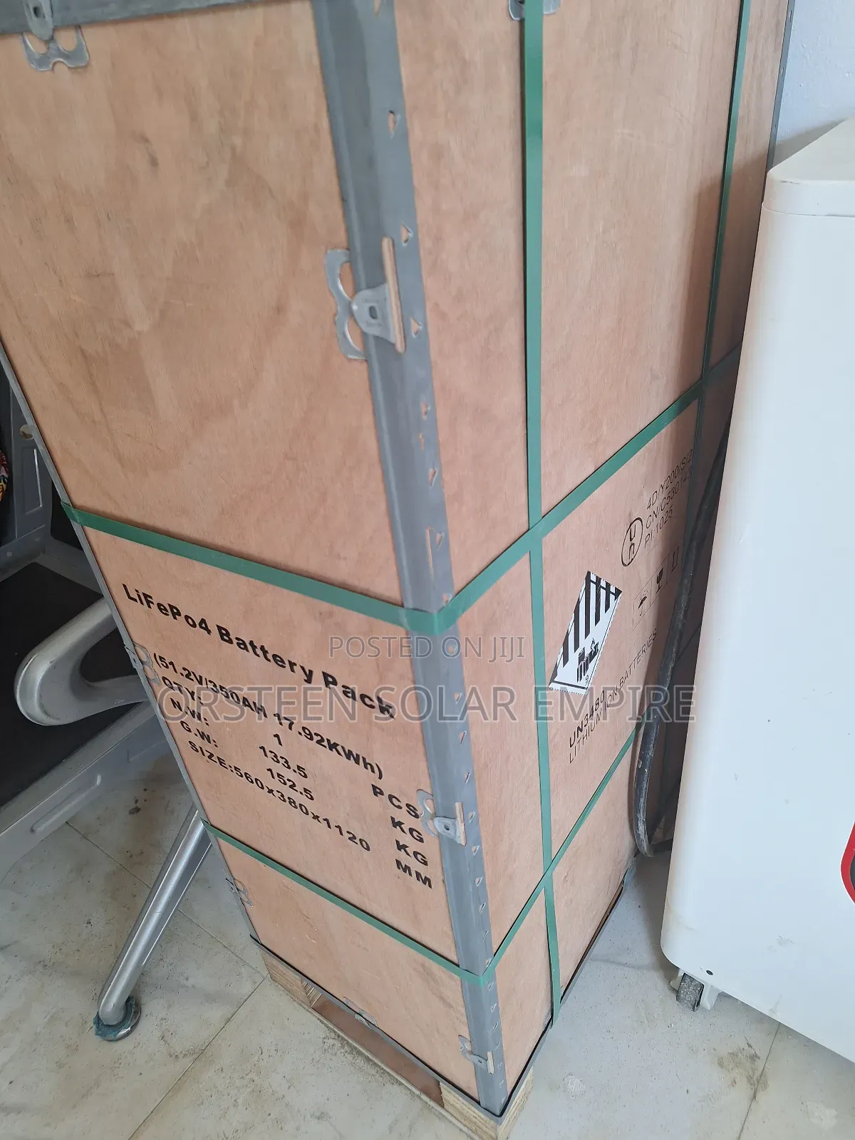 Sunfit 51.2v/350ah 17.92kwh Lithium Battery