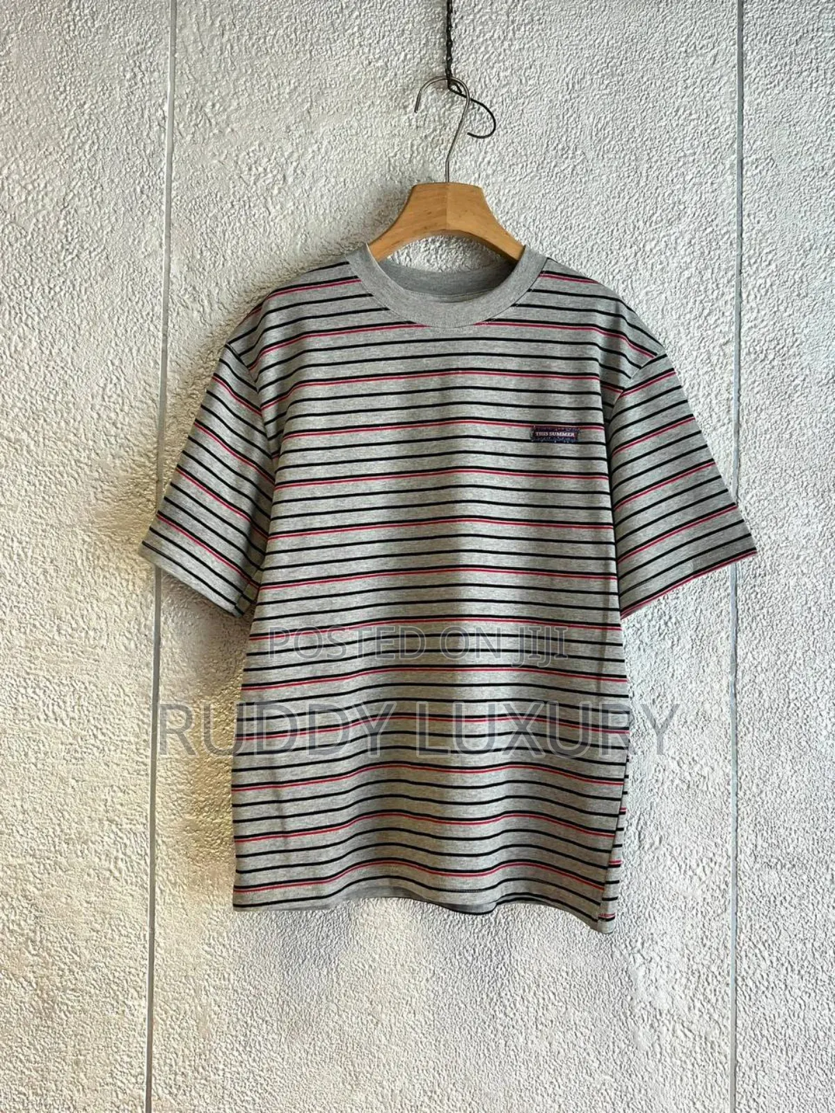 Striped Cotton T-Shirt – Modern Fit