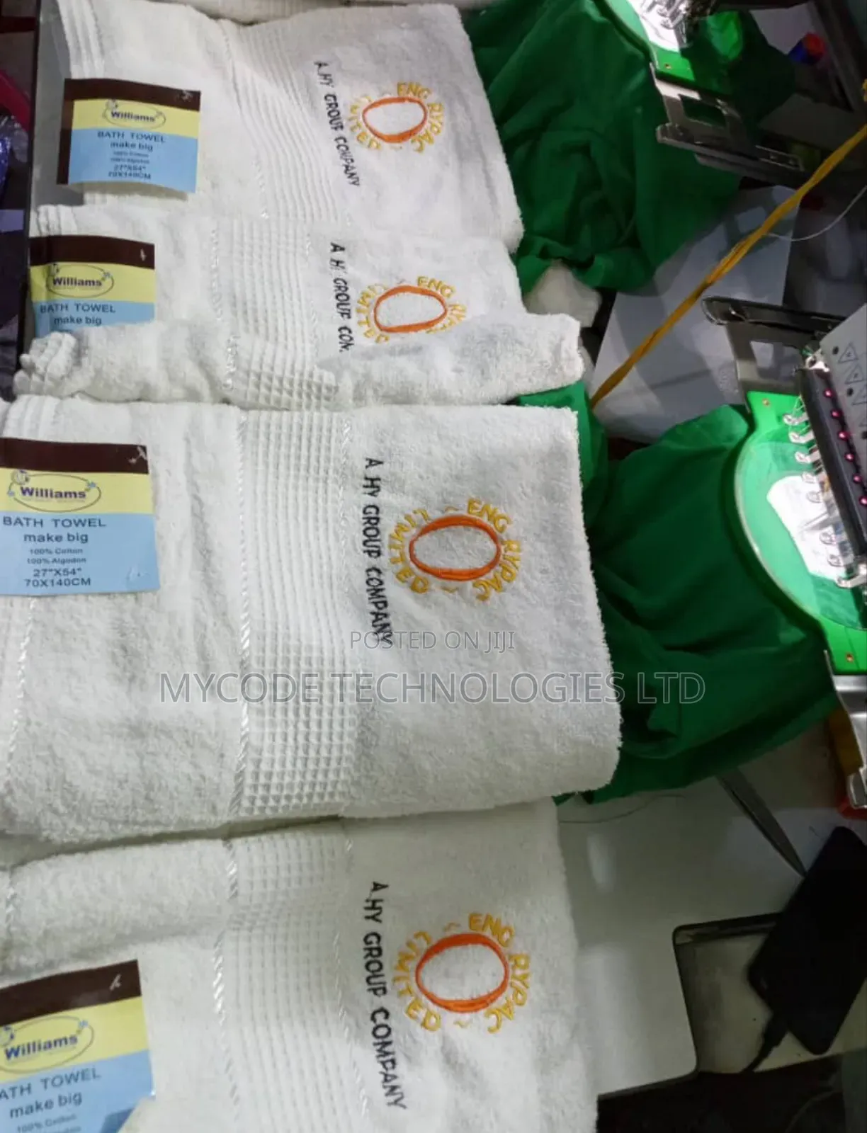 Embroidery Monogram | Uniform, Caps, Towel, Coverall Printing