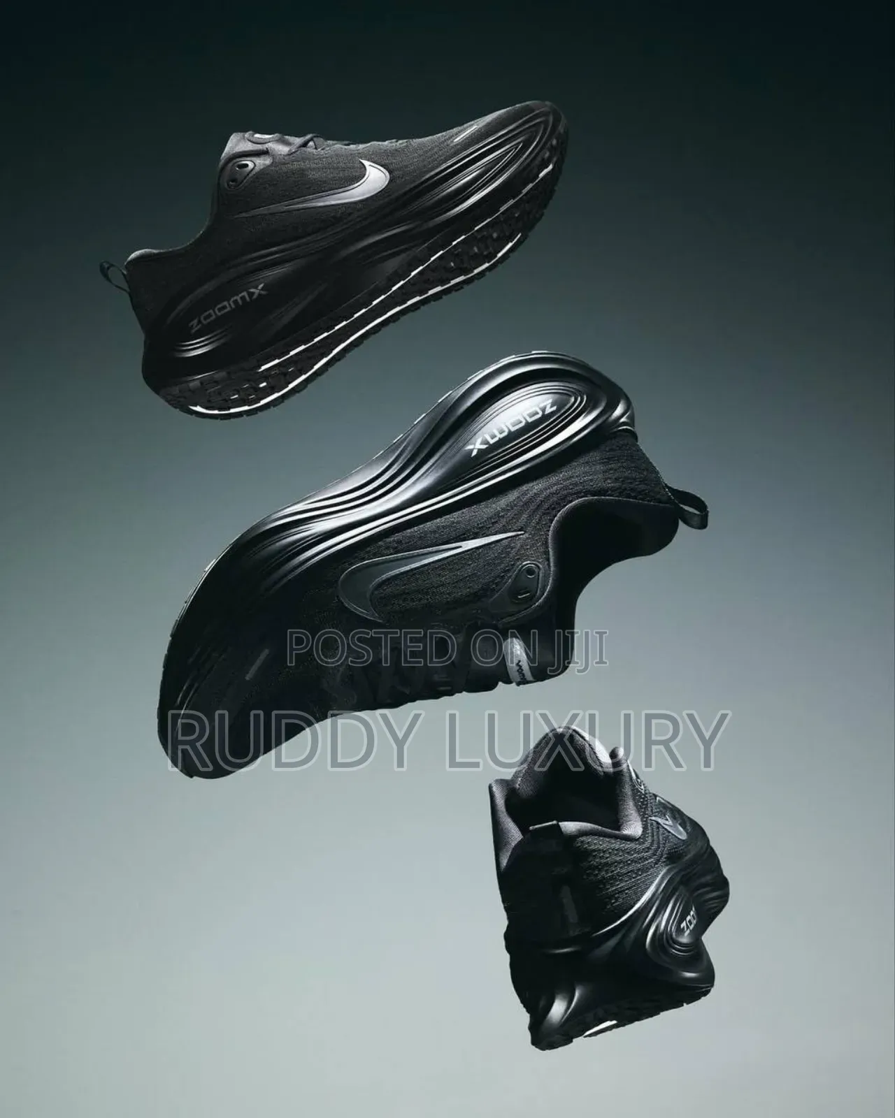Nike Zoom All-Black Performance Sneakers