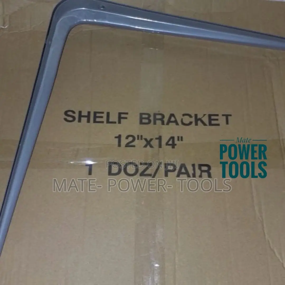 London Style Shelf Bracket - Big 14” X 12" Inch ( 2 Pack )