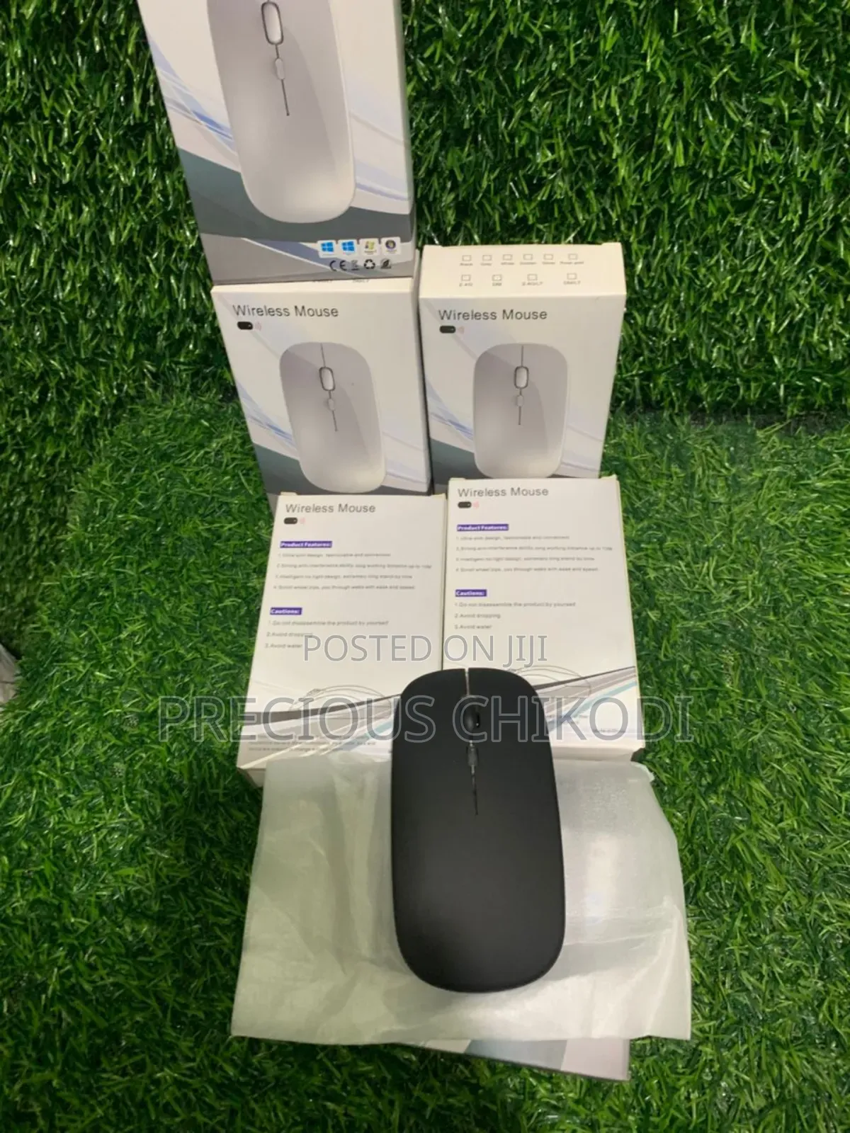 Wireless and Bluetooth Mouse With RGB Light