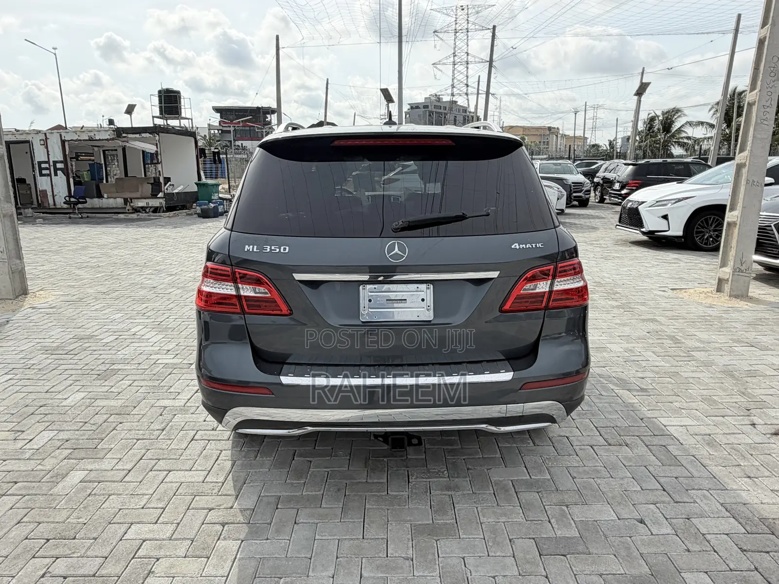 Mercedes-Benz M Class ML350 4MATIC 4dr SUV AWD (3.5L 6cyl 7A) 2014 Gray