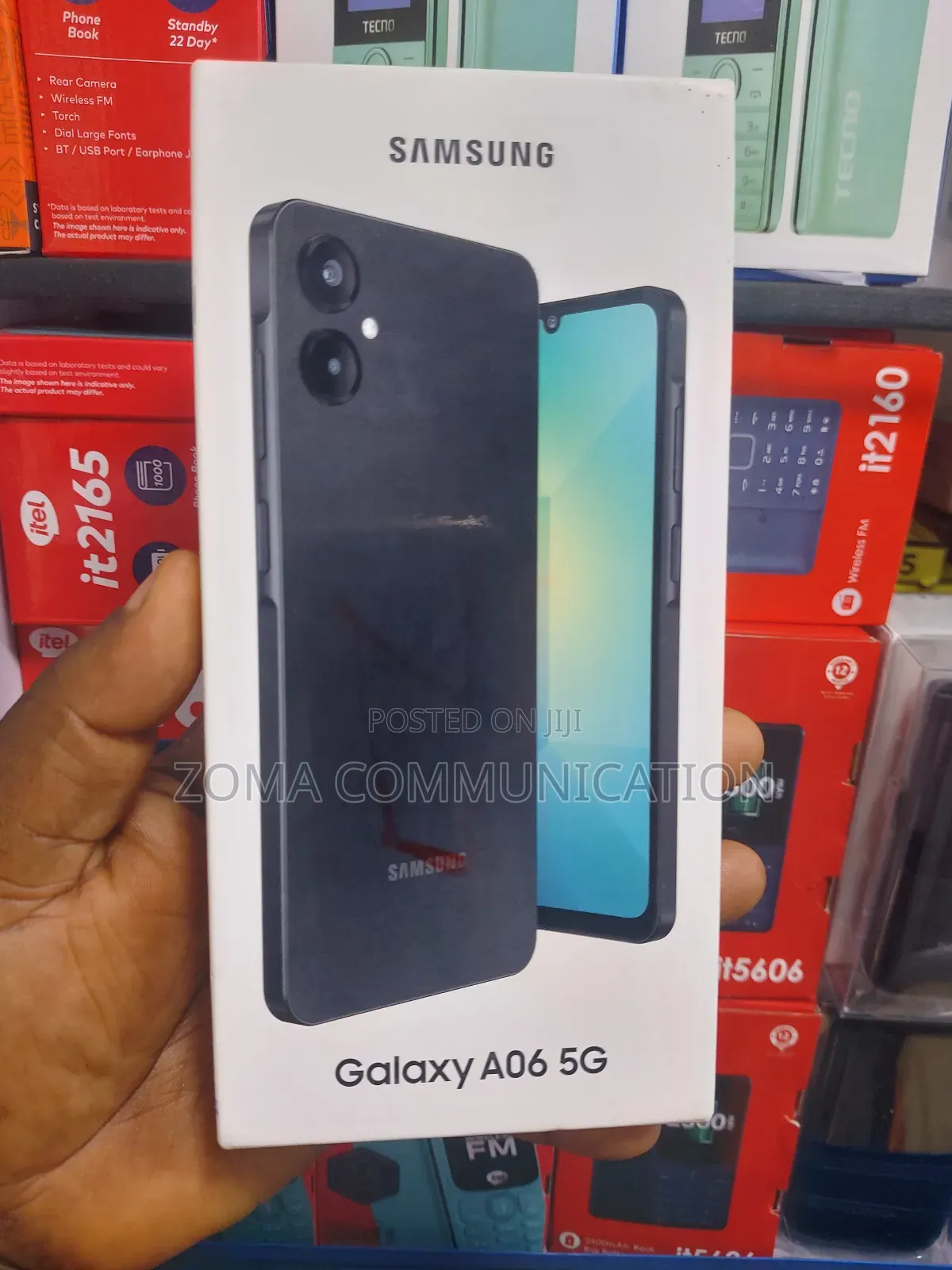 New Samsung Galaxy A06 64 GB Black