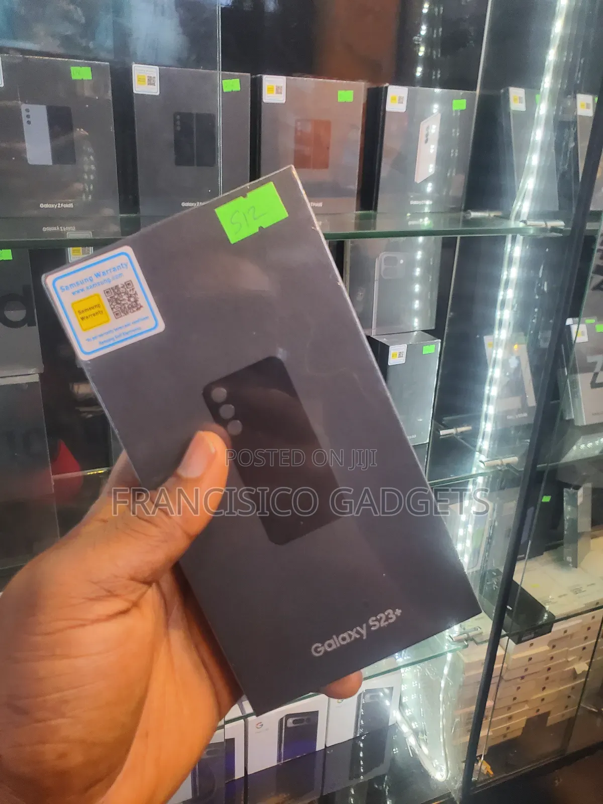 New Samsung Galaxy S23 Plus 512 GB Black