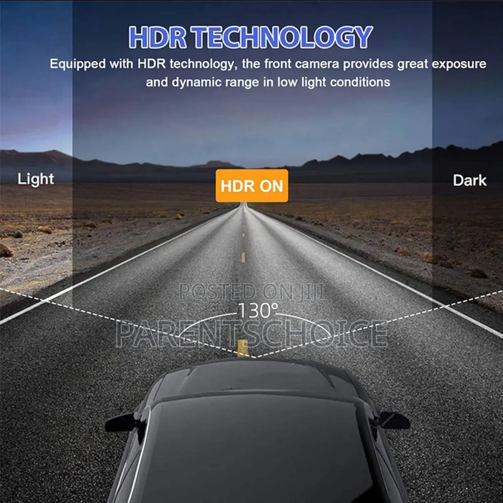 Dual Dash Cam 3-in-1 1080p Hd Car Driving Recorder