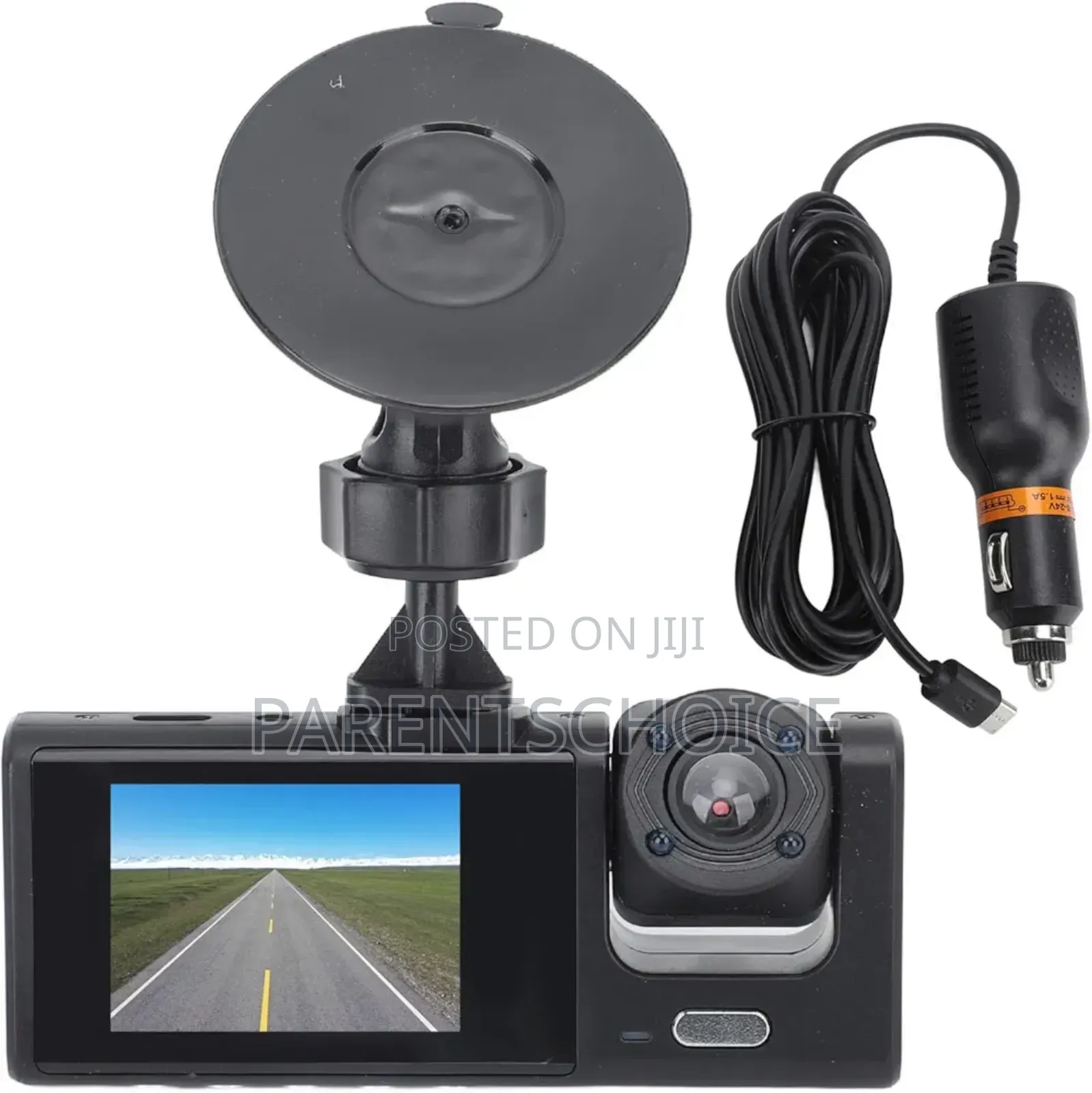 Dual Dash Cam 3-in-1 1080p Hd Car Driving Recorder