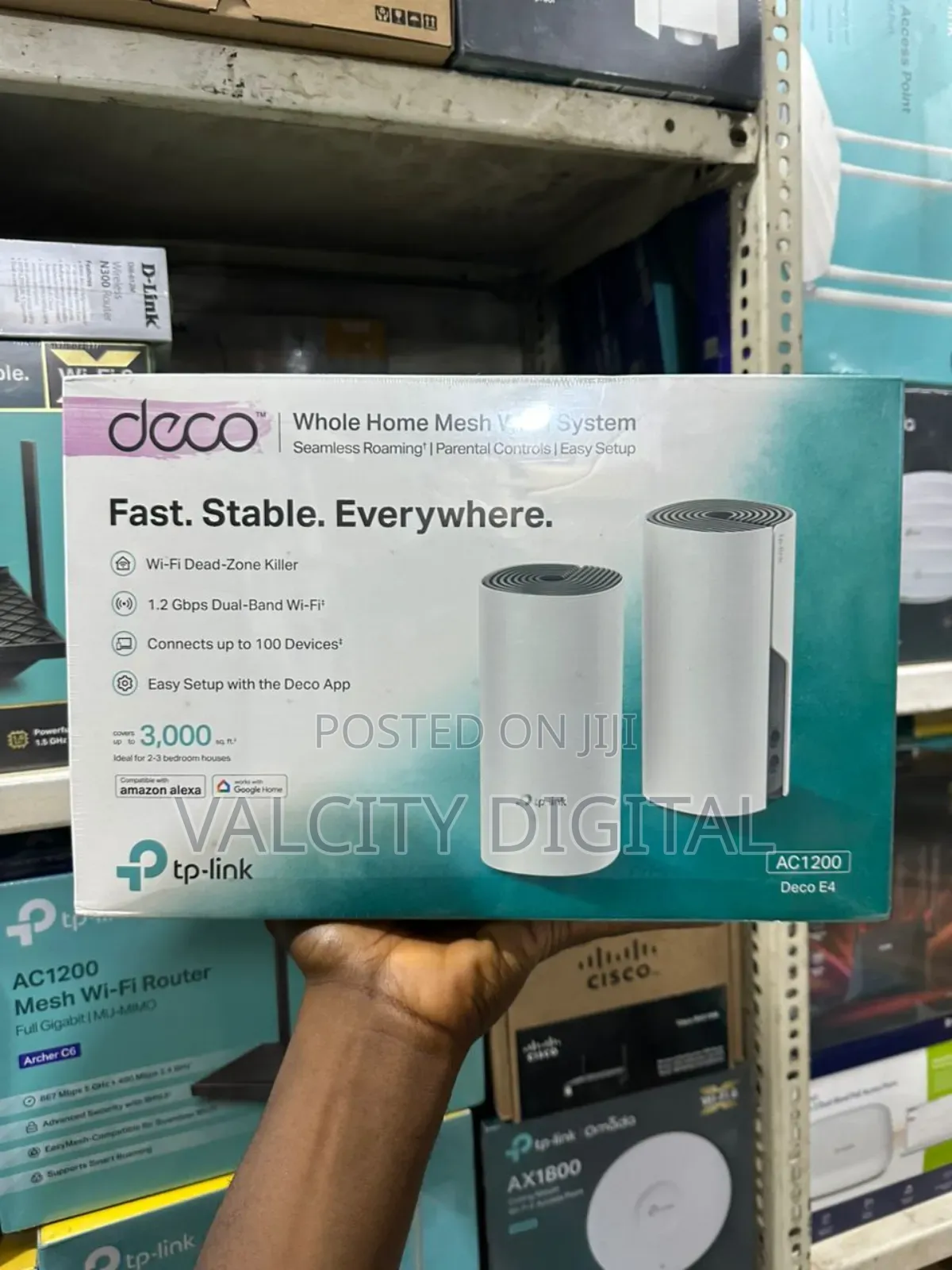 Tp-Ling Ac1200 Deco Whole Home Mesh Wi-Fi System