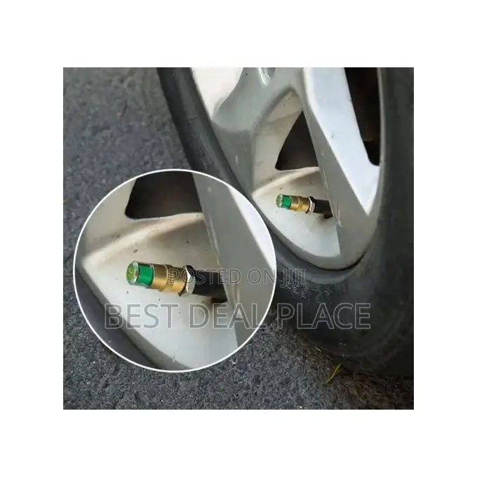 4pcs Car Tire Air Pressure Monitor Valve Stem Caps Sensor