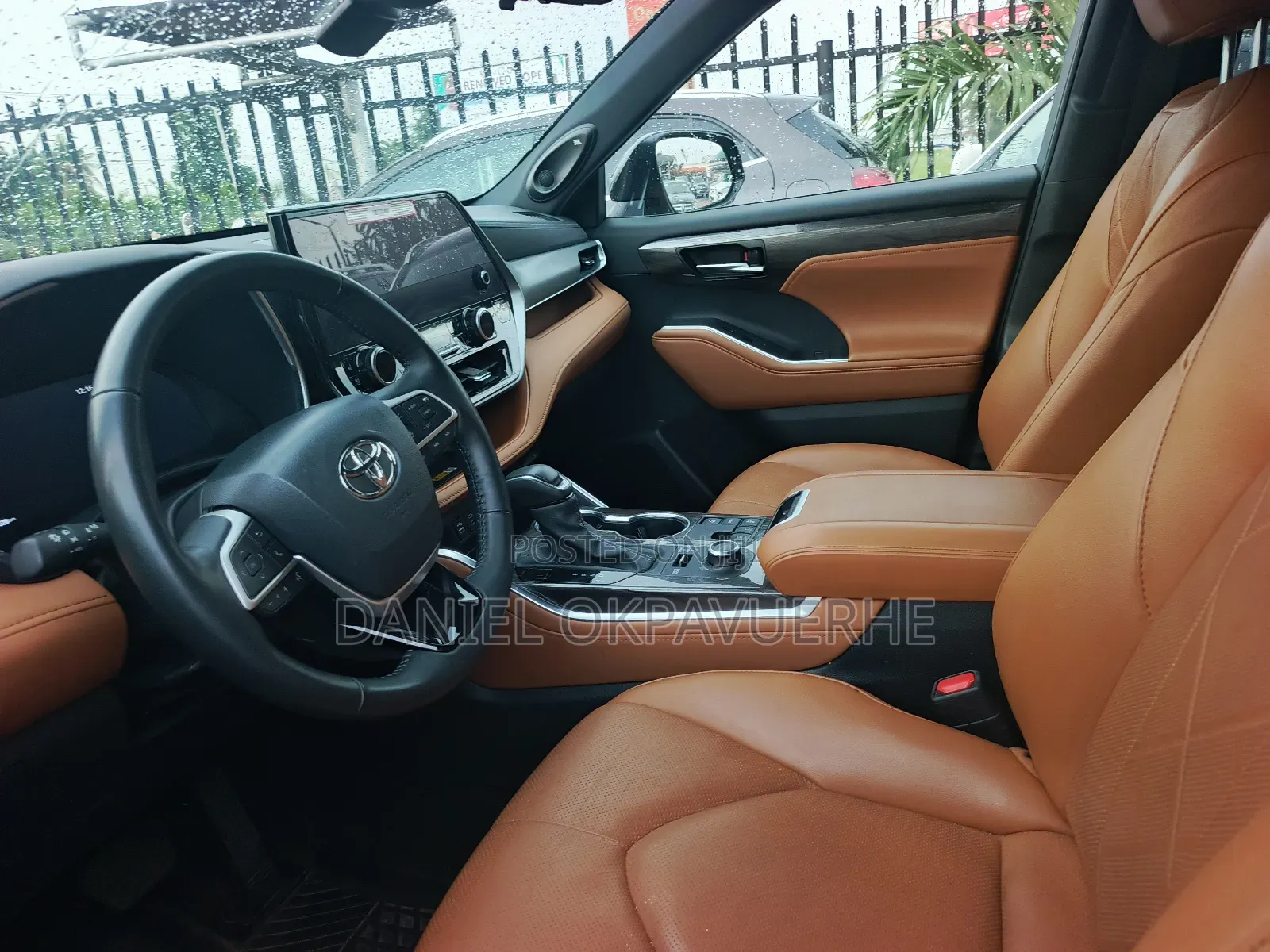 Toyota Highlander Platinum AWD 2024 Black