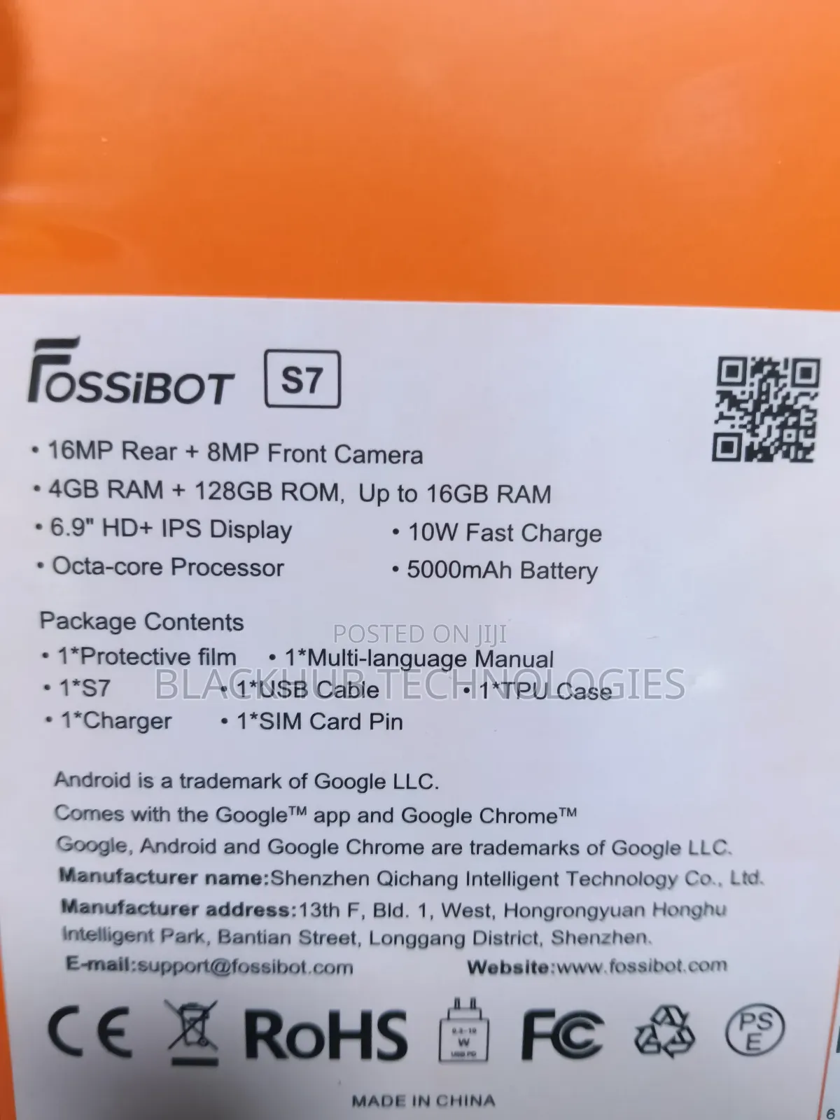 New Fossibot S7 128 GB Gold