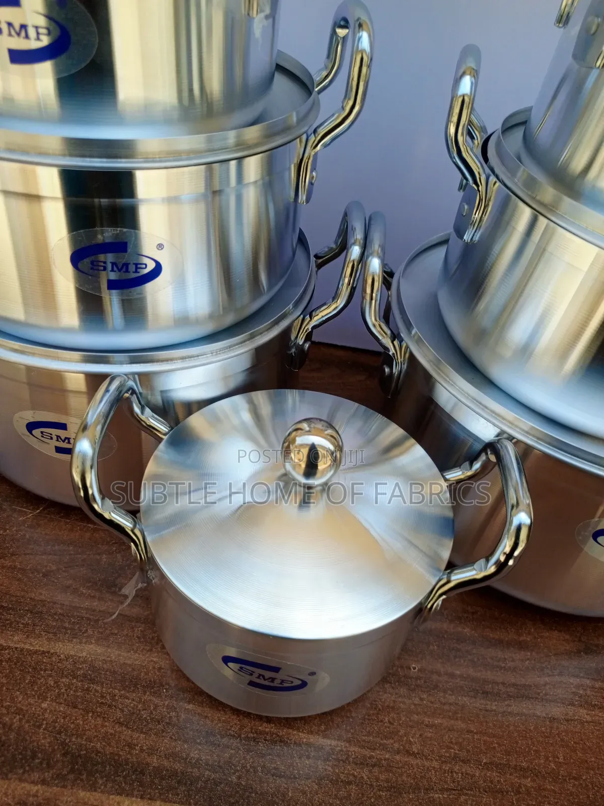 14pcs Aluminium Stock Pot Set – Durable Family Size Cooking