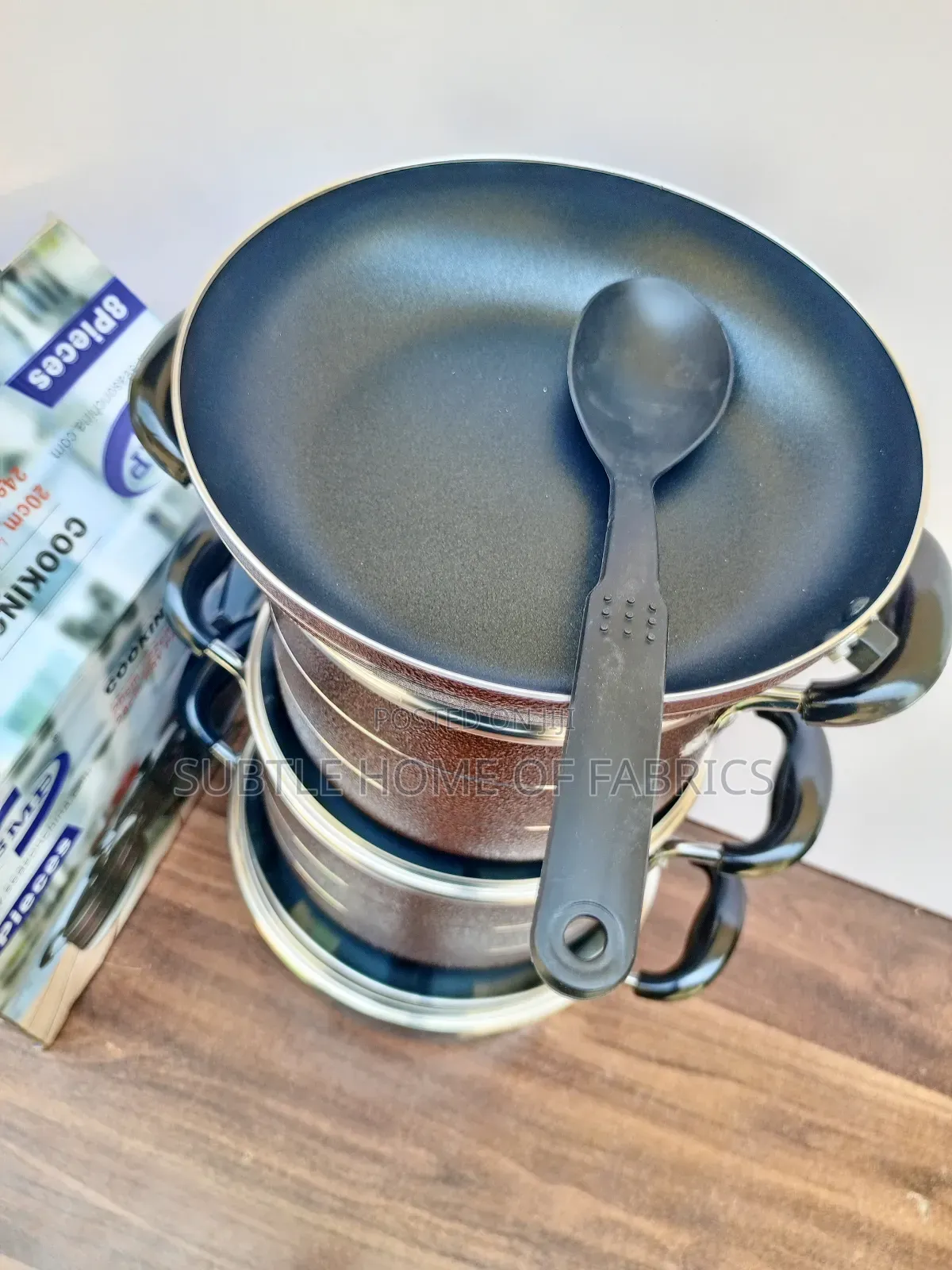 8-Piece Non-Stick Cookware Set – Cook Faster, Cleaner Healthier