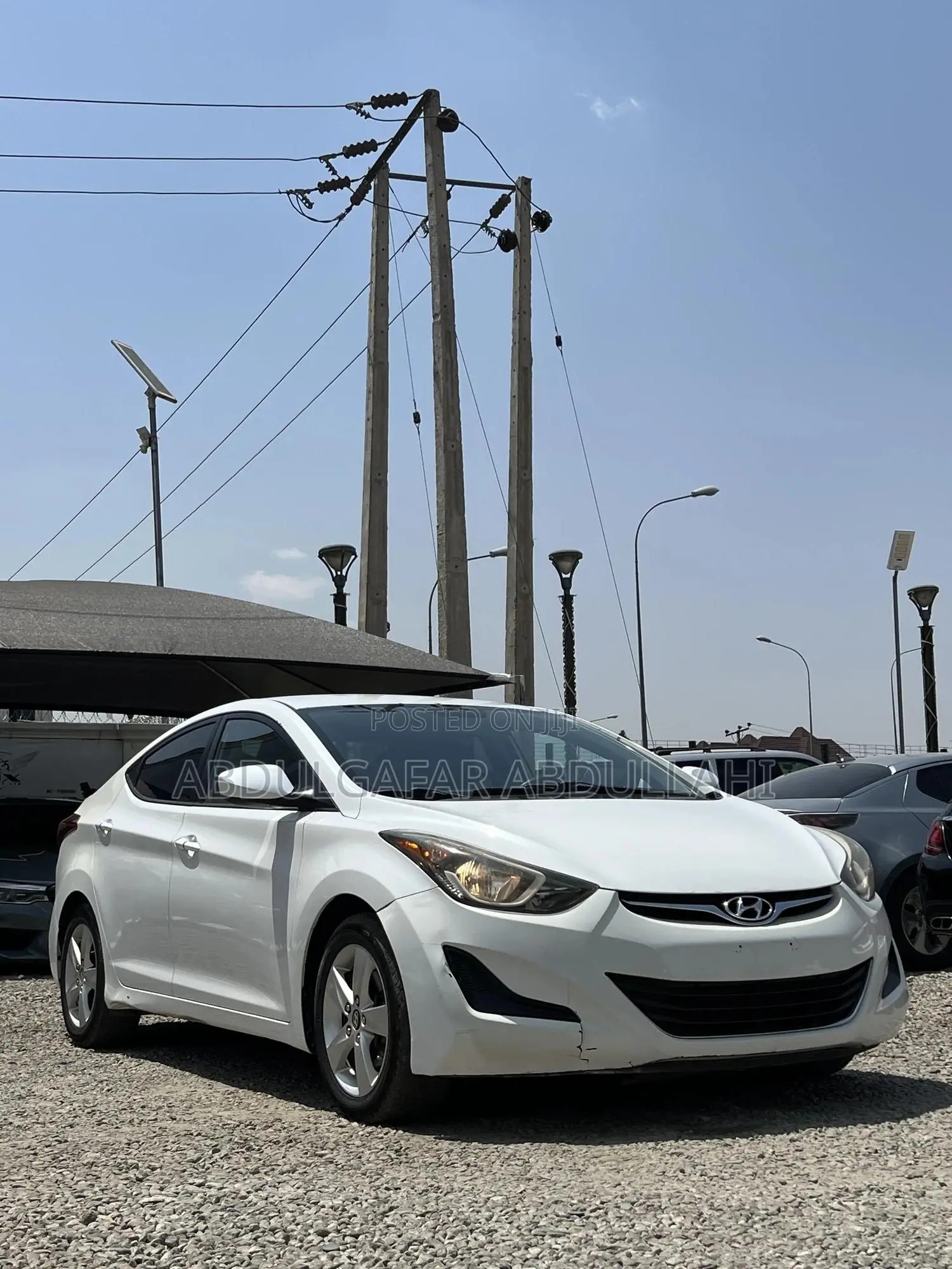 Hyundai Elantra SE 4dr Sedan (1.8L 4cyl 6A) 2014 White