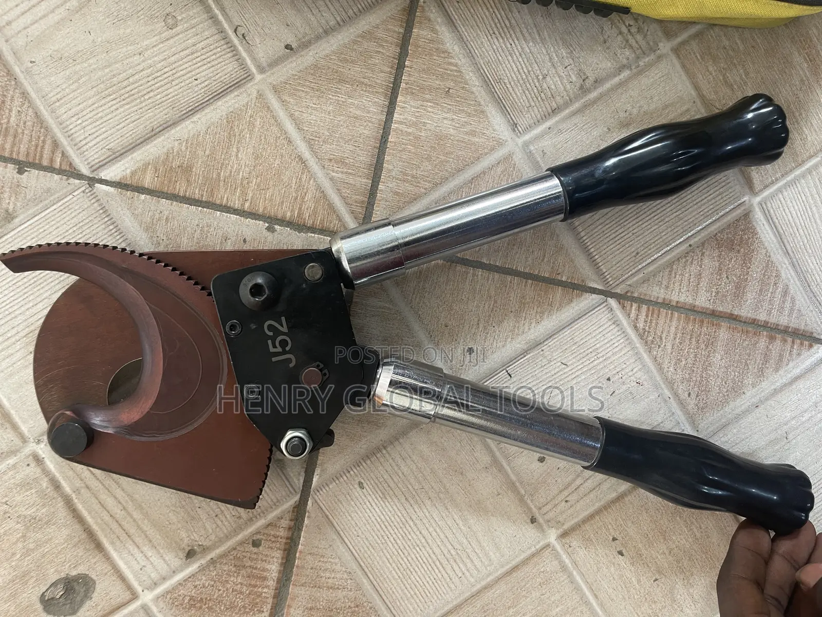 500mm Heavy Duty Ratchet Cable Cutter Tools