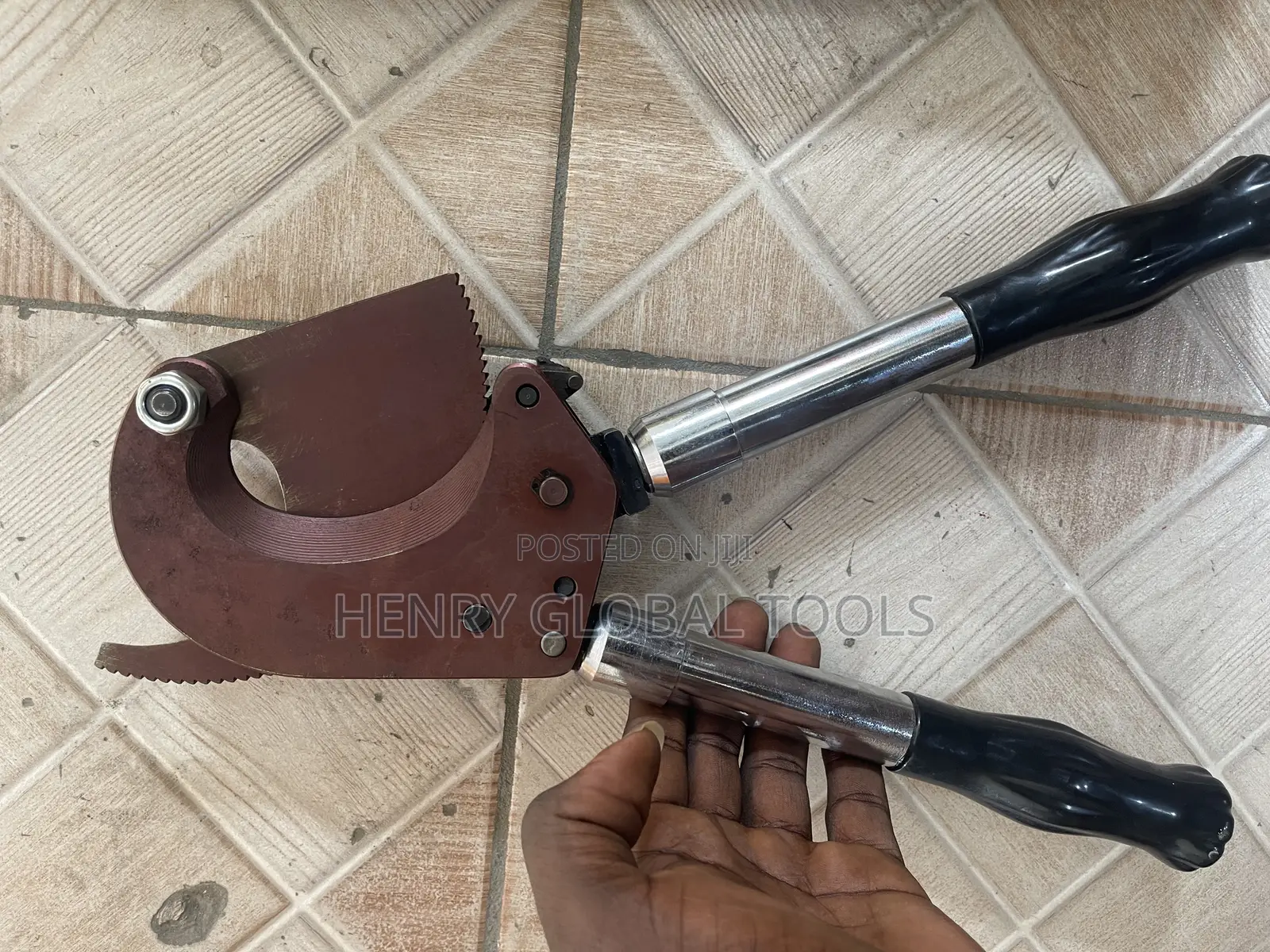 500mm Heavy Duty Ratchet Cable Cutter Tools