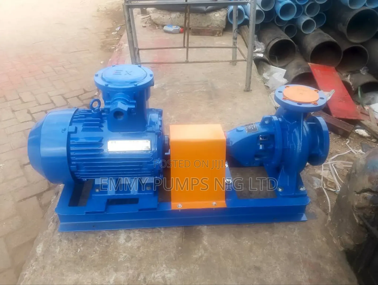 Sentifugal Pump Couple With Electric Motor 
